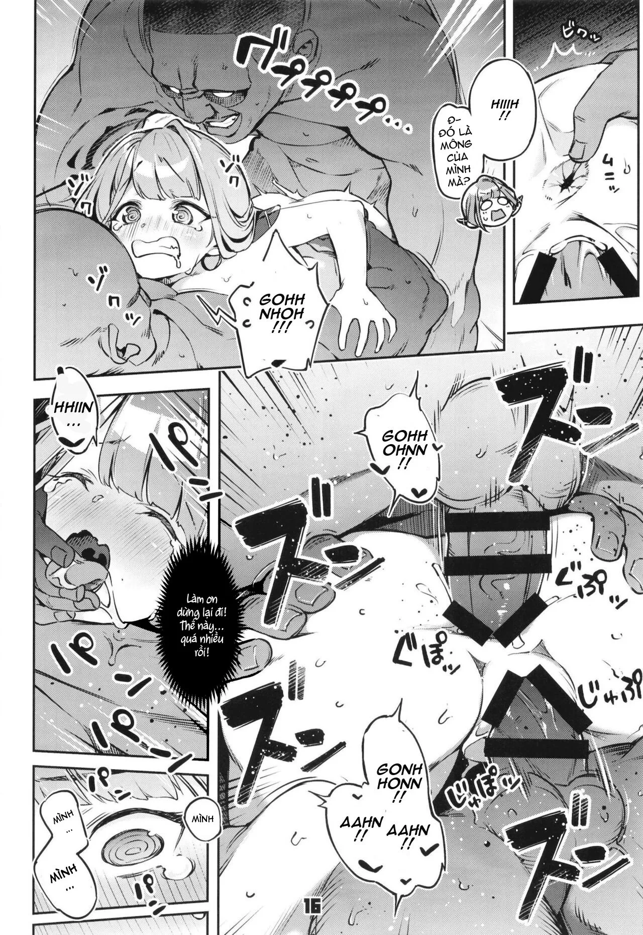 HentaiVN.net - Ảnh 15 - Aru-Chan hết tiền và trước khi cô ấy nhận ra, cô ấy đã bị vây quanh bởi mấy tên Dirty Old Man (Blue Archive) [Okane ga Nakunatta Aru-chan wa Kizuitara Kukkyou na Otoko-tachi ni Kakomareteita Ken] - Oneshot