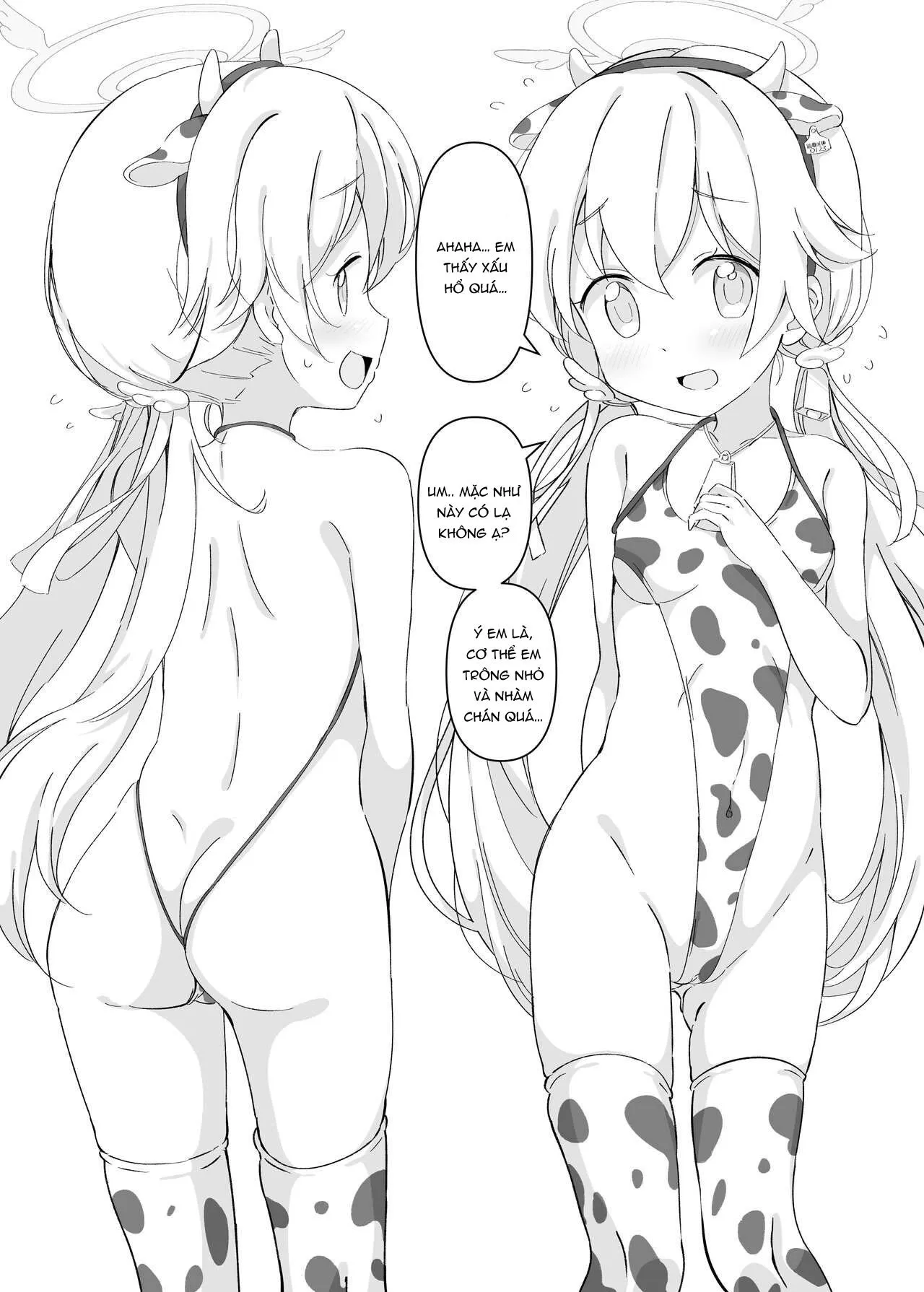 HentaiVN.net - Ảnh 9 - Ngành Công Nghiệp Sữa Của Blue Archive [BlueAka Nyuugyou ; The Blue Archive Dairy Industry] - Oneshot