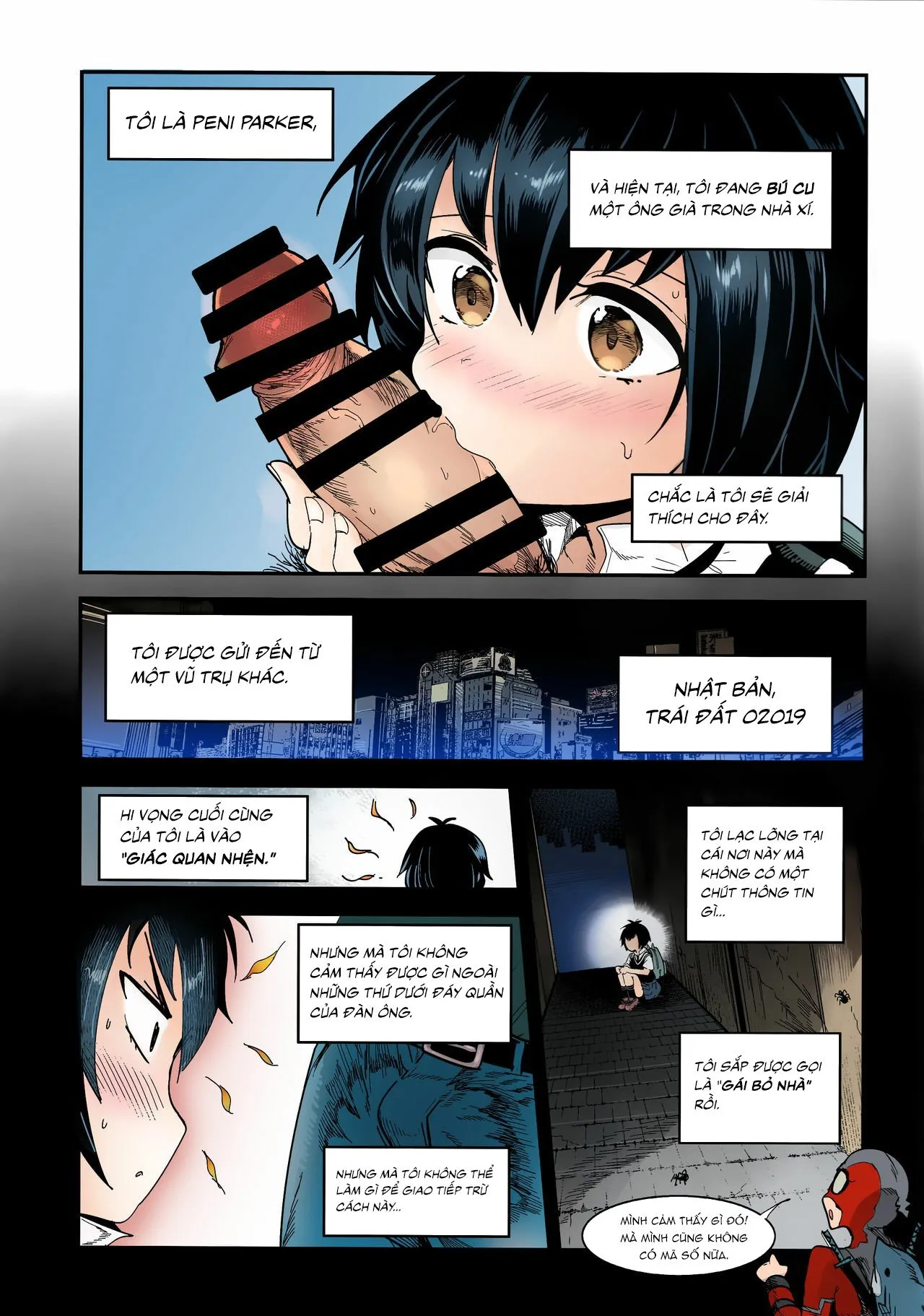 HentaiVN.net - Ảnh 4 - Câu truyện về trách nhiệm vĩ đại của Peni Parker [Peni Parker no Usui Hon ni wa Ooinaru Sekinin ga Tomonau; Peni Parker's Thin Book Comes with great Responsibility; ペニーパーカーの薄い本には大いなる責任が伴う] - Oneshot