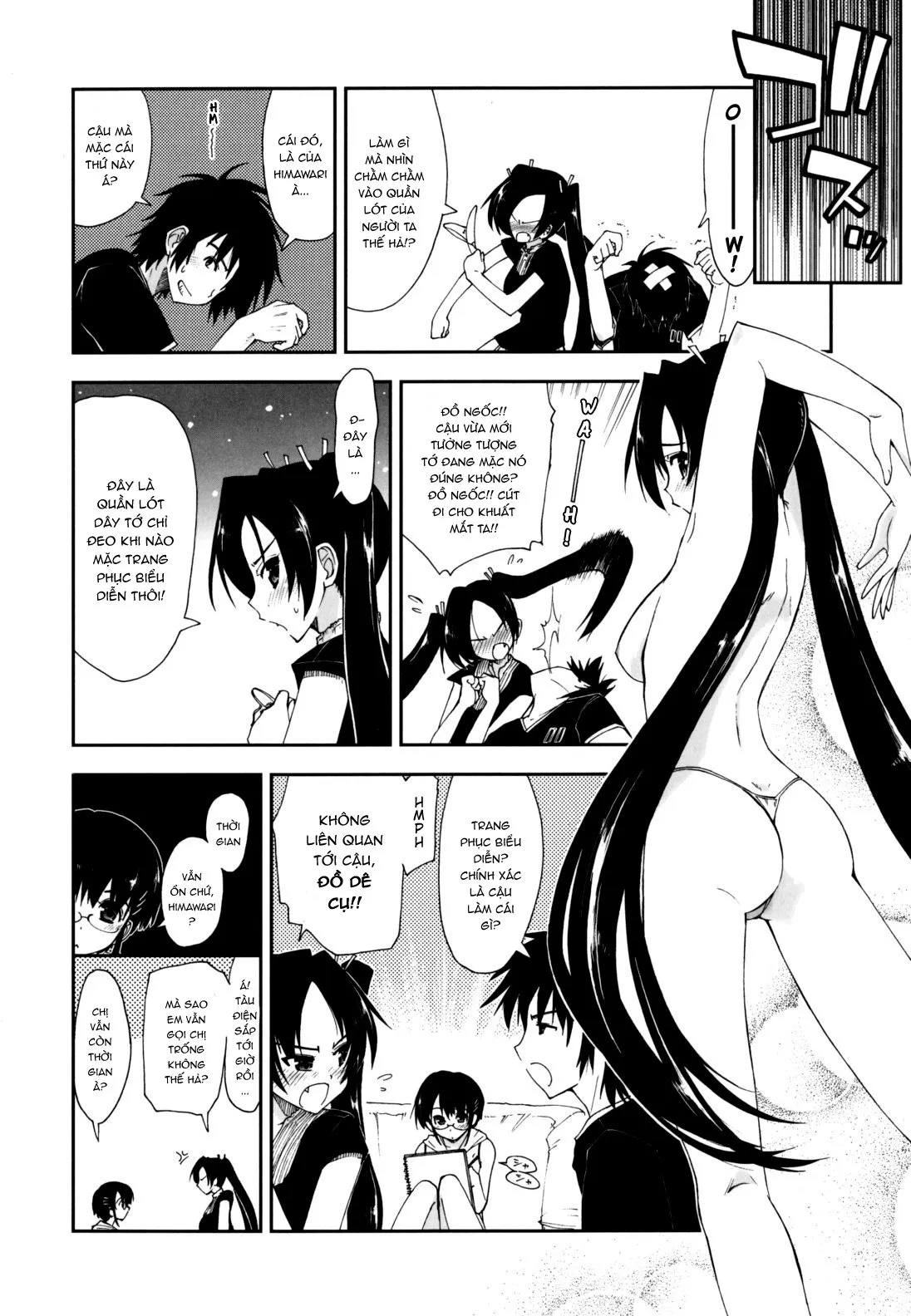 HentaiVN.net - Ảnh 3 - Sống chung cùng 3 chị em [Không Che] [Mozaiku X Sanshimai; モザイク×三姉妹] - Chap 3