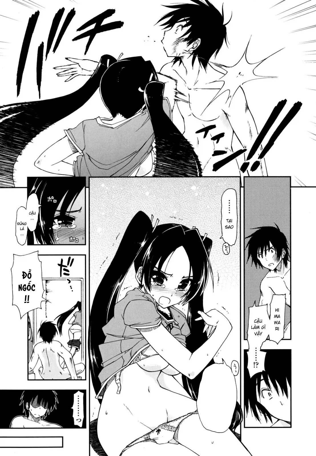 HentaiVN.net - Ảnh 12 - Sống chung cùng 3 chị em [Không Che] [Mozaiku X Sanshimai; モザイク×三姉妹] - Chap 5
