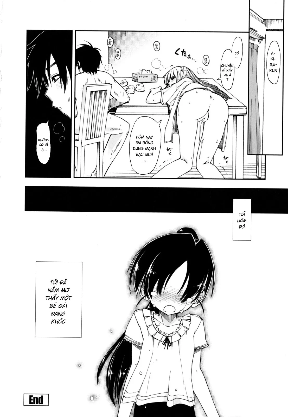 HentaiVN.net - Ảnh 21 - Sống chung cùng 3 chị em [Không Che] [Mozaiku X Sanshimai; モザイク×三姉妹] - Chap 5