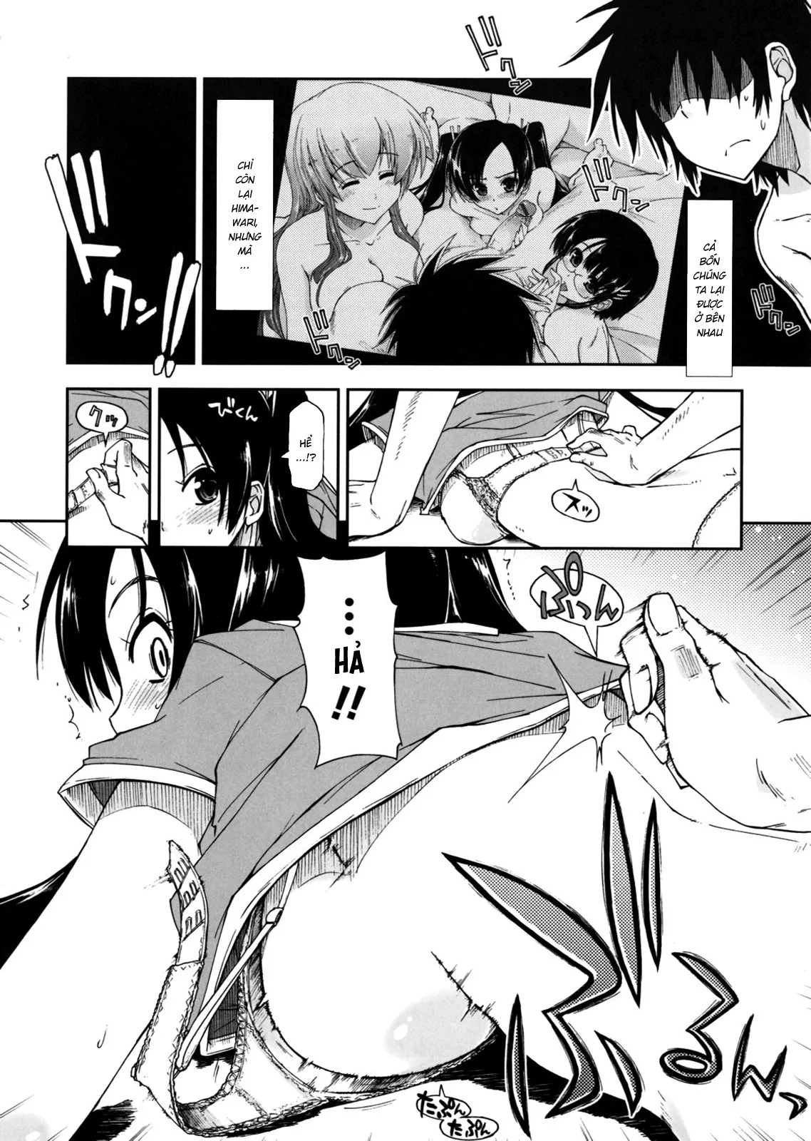 HentaiVN.net - Ảnh 7 - Sống chung cùng 3 chị em [Không Che] [Mozaiku X Sanshimai; モザイク×三姉妹] - Chap 5