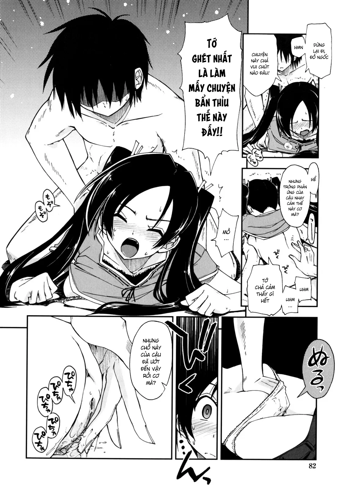 HentaiVN.net - Ảnh 9 - Sống chung cùng 3 chị em [Không Che] [Mozaiku X Sanshimai; モザイク×三姉妹] - Chap 5