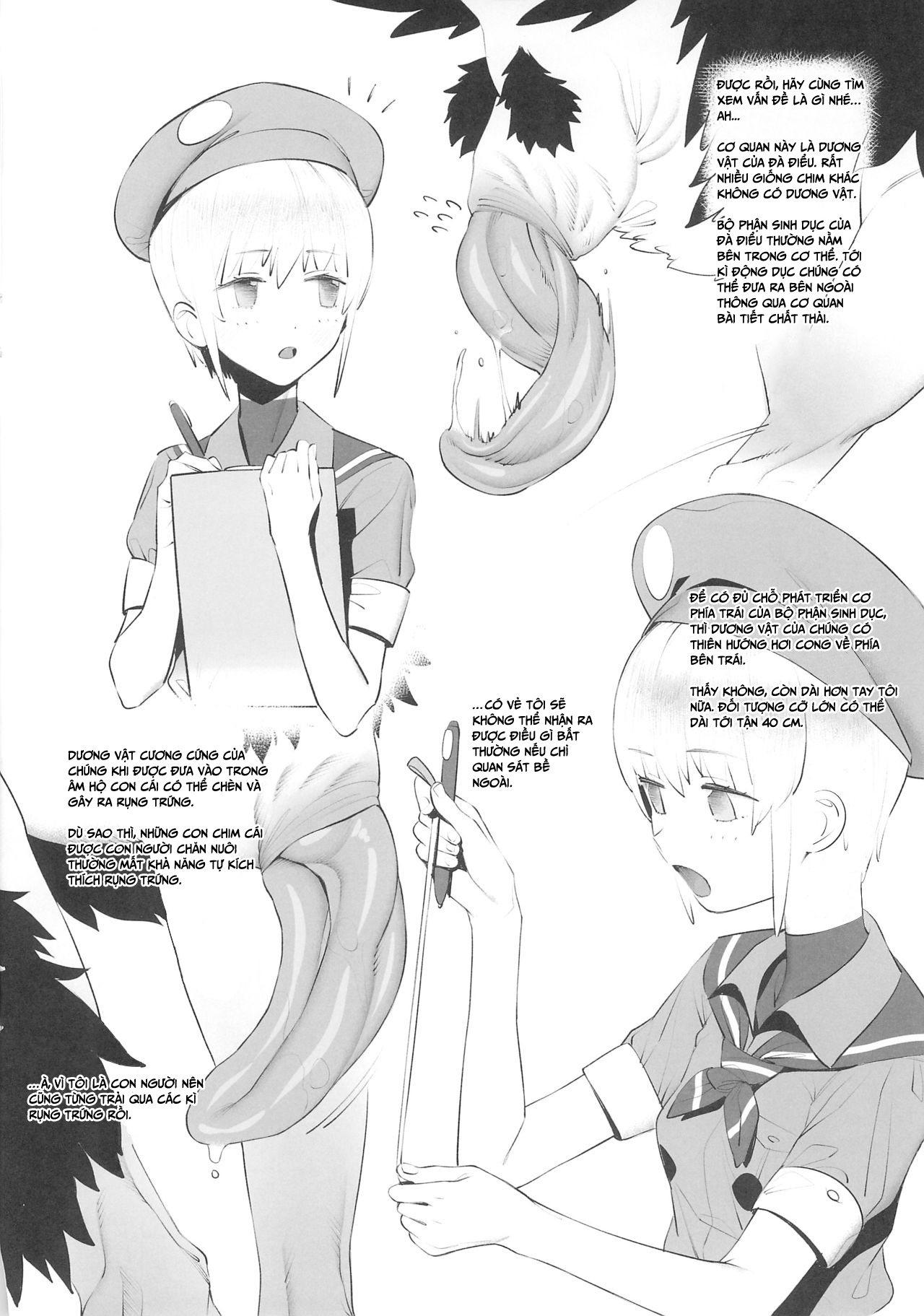 HentaiVN.net - Ảnh 4 - Chim cũng biết sướng [Tori no Kimochi Ii] - Oneshot