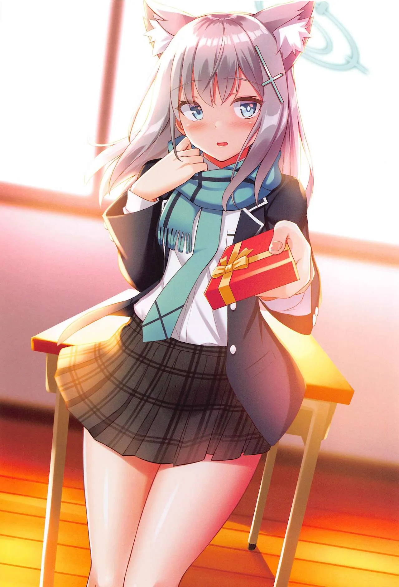 HentaiVN.net - Ảnh 20 - Địt nhau sau khi tỏ tình (Blue Archive) [Kokuhaku Sareta node Ikinari Sex Shita; 告白されたのでいきなりセックスした] - Oneshot