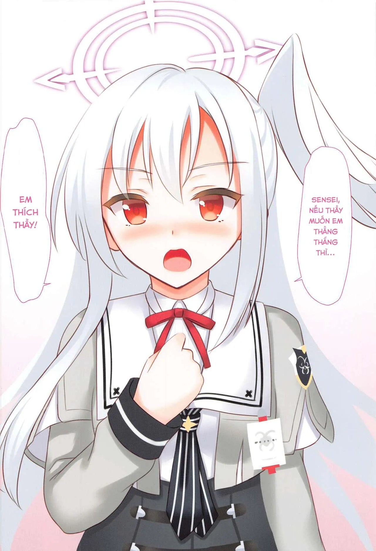 HentaiVN.net - Ảnh 3 - Địt nhau sau khi tỏ tình (Blue Archive) [Kokuhaku Sareta node Ikinari Sex Shita; 告白されたのでいきなりセックスした] - Oneshot