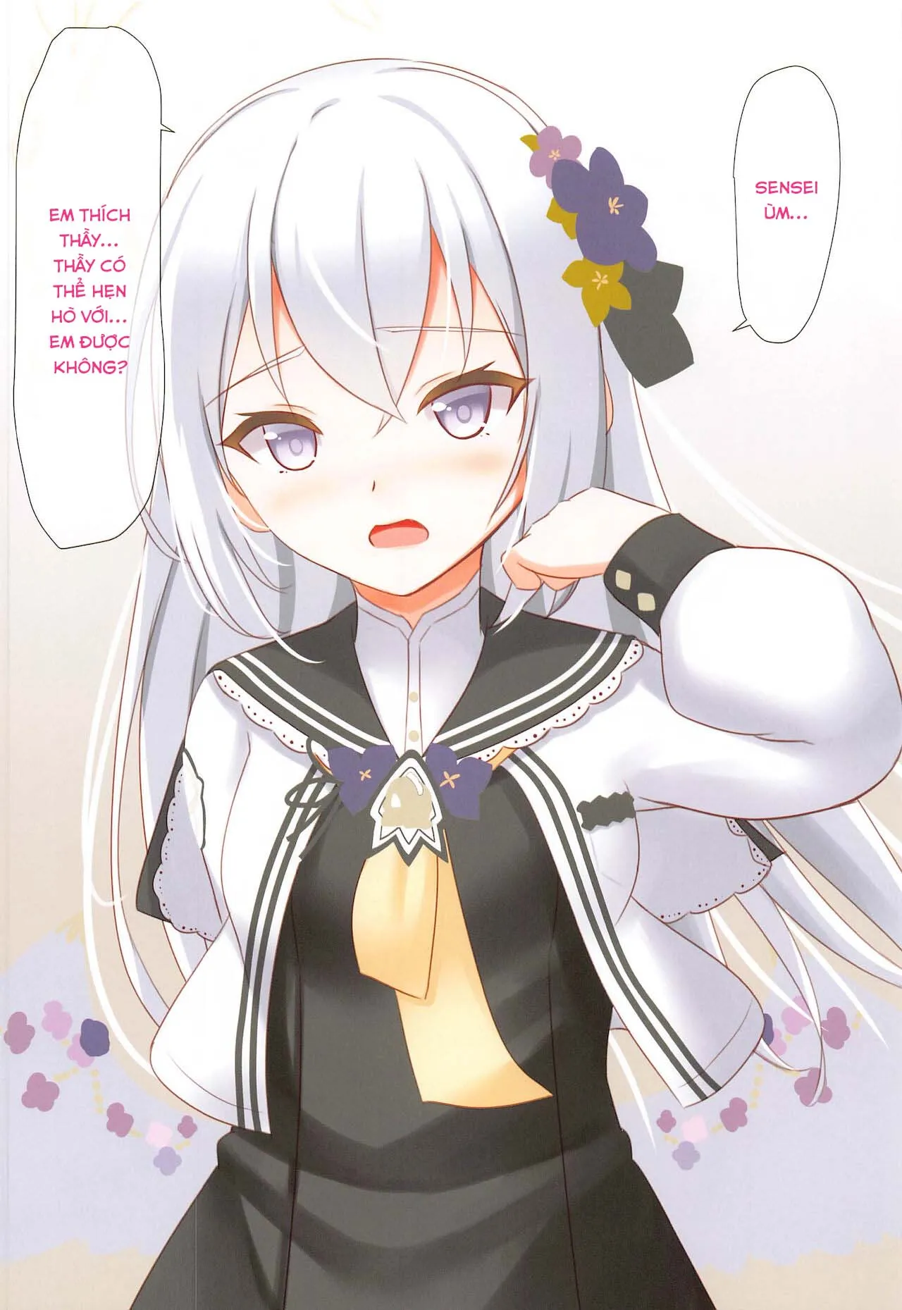 HentaiVN.net - Ảnh 5 - Địt nhau sau khi tỏ tình (Blue Archive) [Kokuhaku Sareta node Ikinari Sex Shita; 告白されたのでいきなりセックスした] - Oneshot