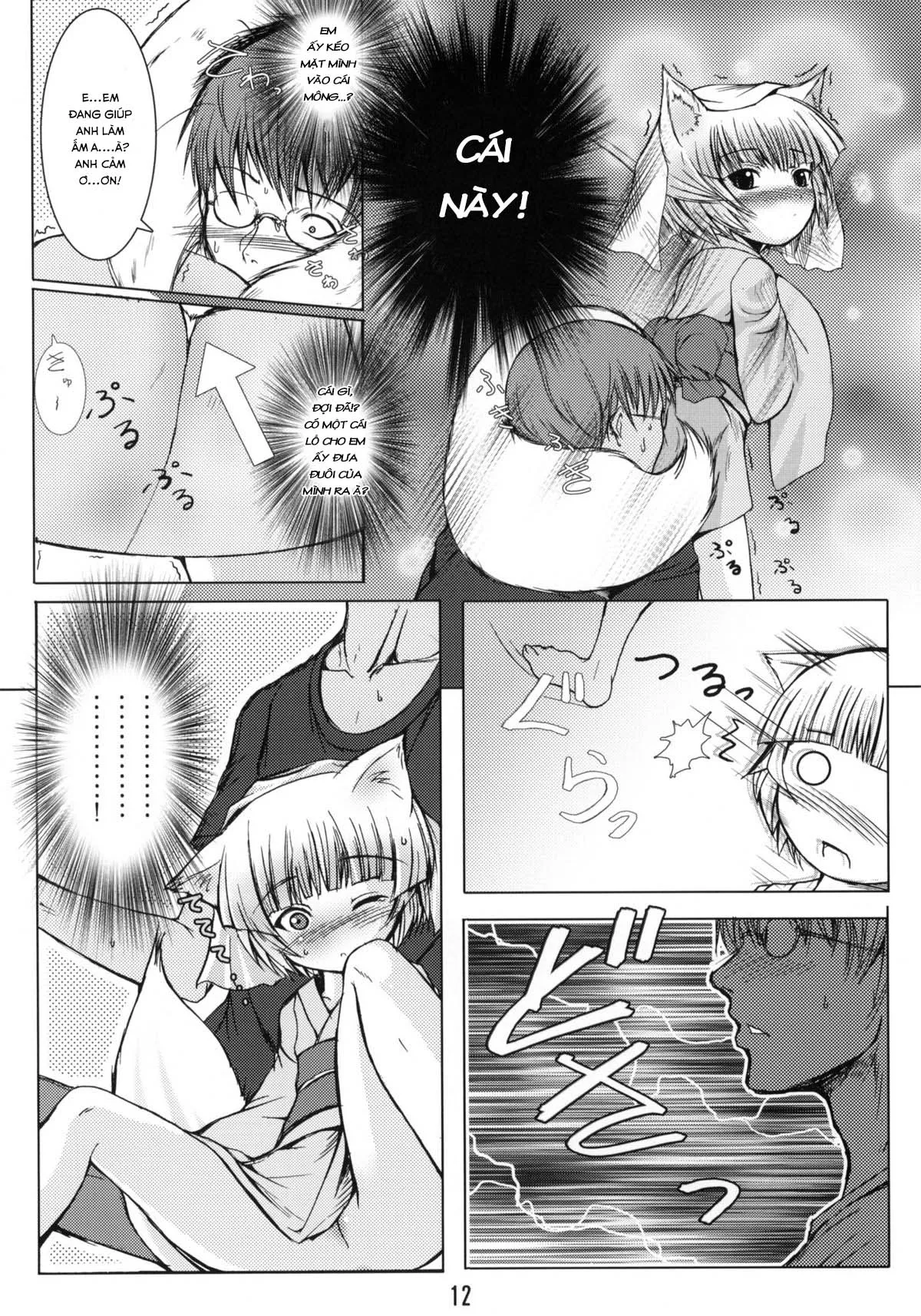 HentaiVN.net - Ảnh 11 - Rừng Cáo Trắng [Byakko no Mori; 白狐の杜] - Chap 1