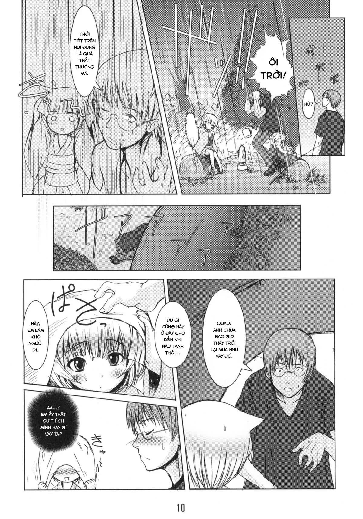 HentaiVN.net - Ảnh 9 - Rừng Cáo Trắng [Byakko no Mori; 白狐の杜] - Chap 1