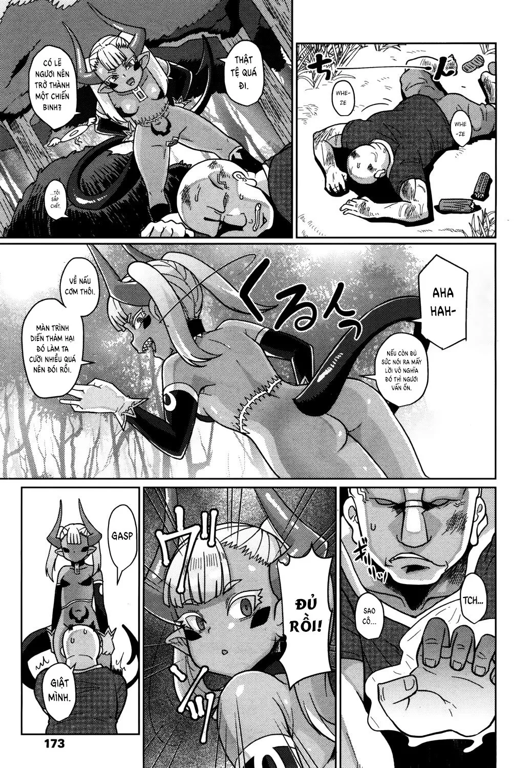 HentaiVN.net - Ảnh 9 - Ma Vương Level 1 [Maou-sama Level 1 | The Demon Lord is Level 1, 魔王さまレベル1] - Oneshot
