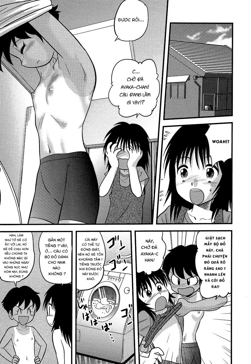 HentaiVN.net - Ảnh 4 - Trải nghiệm tình dục đầu tiên của hai ta [Boku to Boku no Hatsutaiken ; Her and My First Sexual Experience] - Oneshot