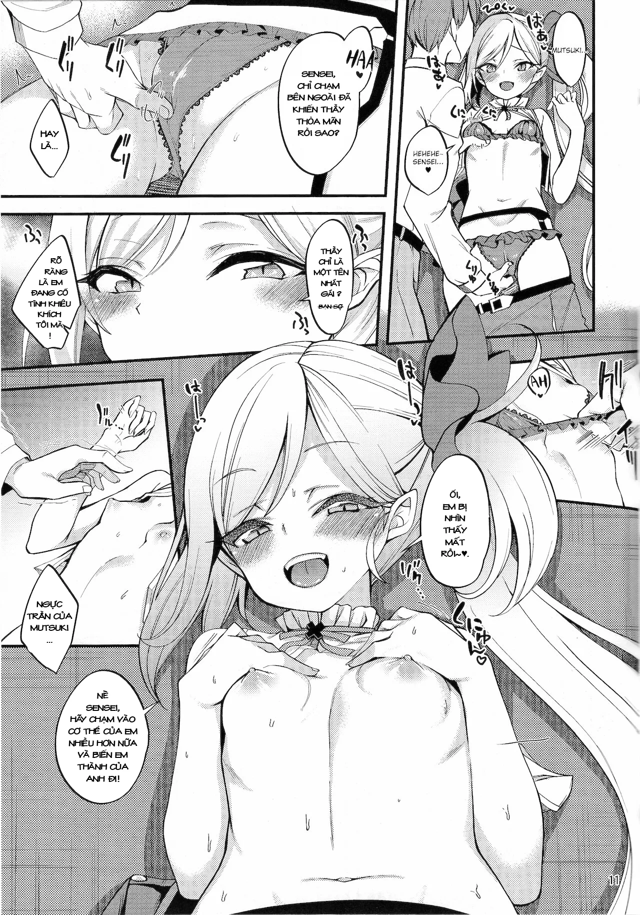 HentaiVN.net - Ảnh 10 - Một ngày hư hỏng của Mutsuki [Mutsuki Itazura One Day] - Oneshot