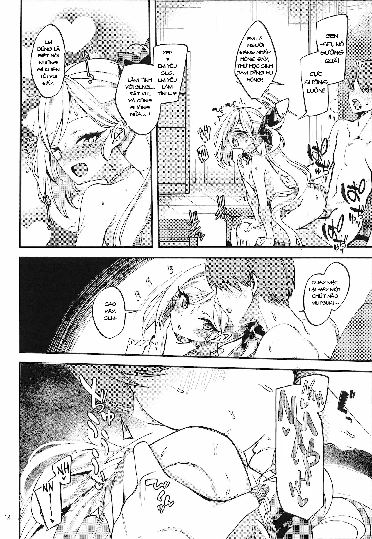 HentaiVN.net - Ảnh 17 - Một ngày hư hỏng của Mutsuki [Mutsuki Itazura One Day] - Oneshot