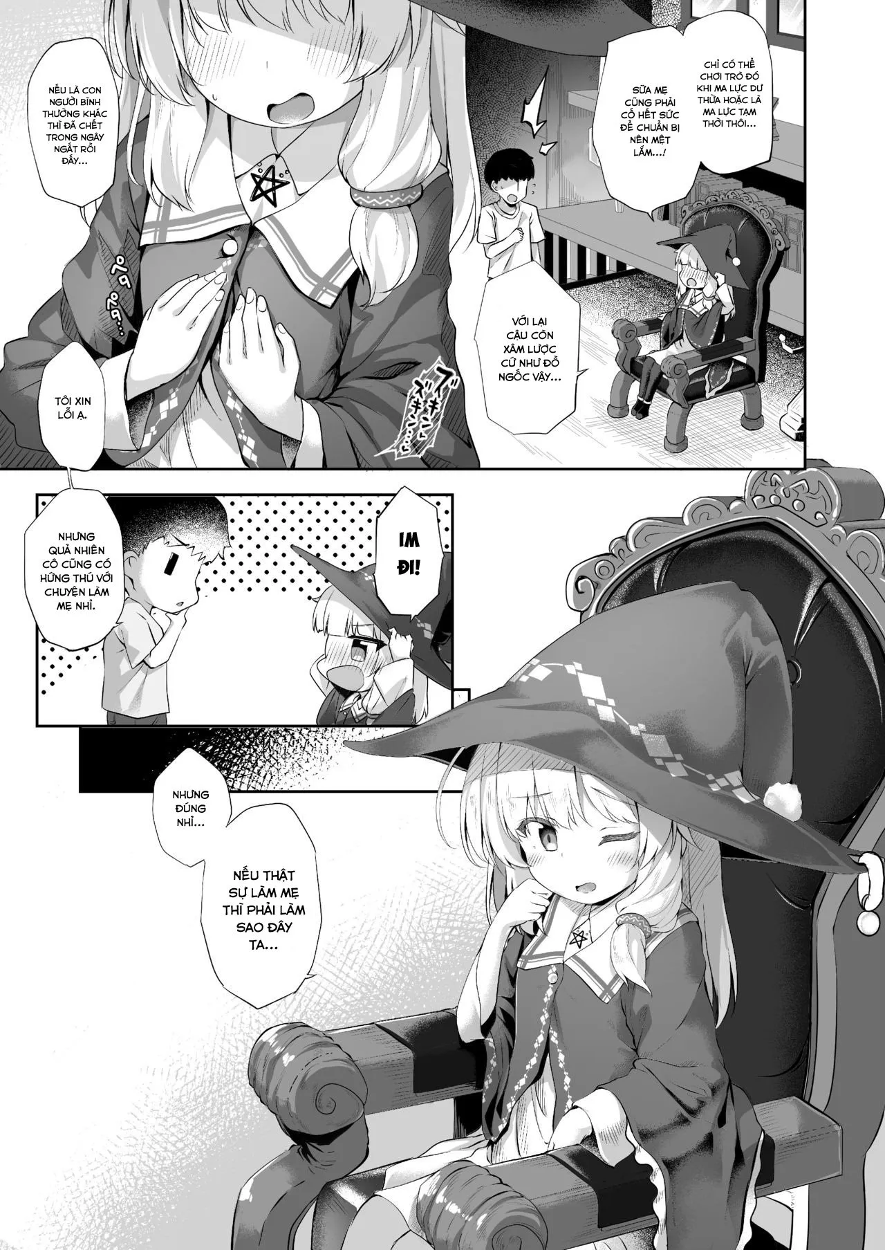 HentaiVN.net - Ảnh 22 - Sewayaki Aruji to Inwai no Susume [世話焼き魔女と淫猥のススメ] - Oneshot