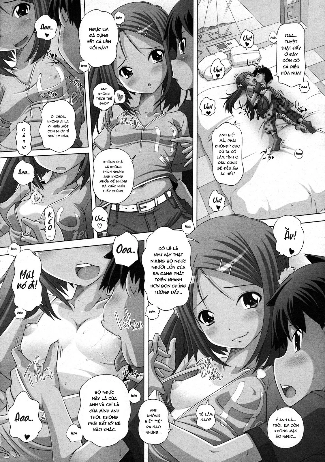 HentaiVN.net - Ảnh 6 - Thình thịch, thình thịch; Hẹn hò theo kiểu người lớn. [Heart-Pounding Grown-Up Date] - Oneshot
