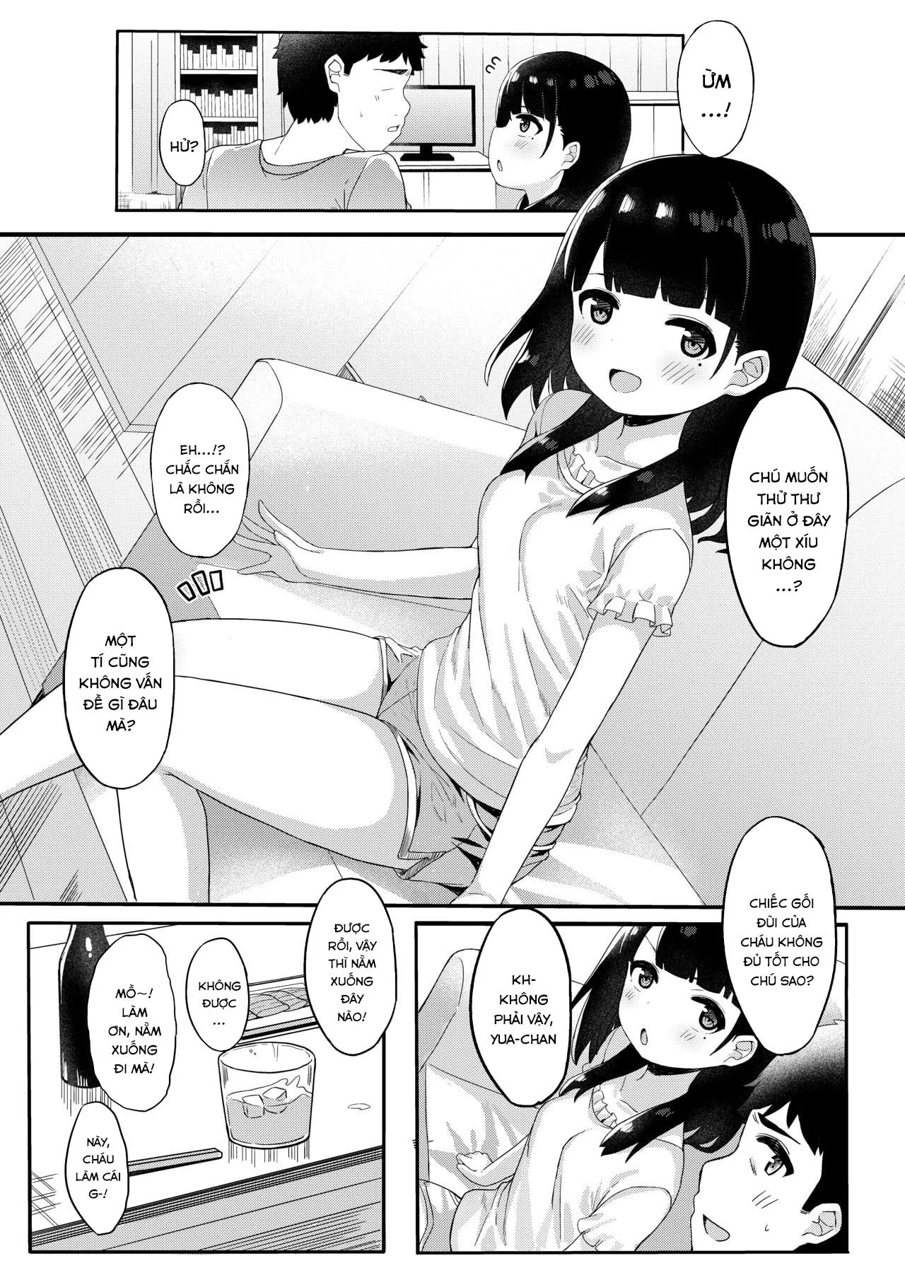 HentaiVN.net - Ảnh 11 - Bí mật tạo ra em bé với bố của bạn [Tomodachi no Otou-san to Naisho de Kozukuri Shichaimashita; 友達のお父さんと内緒で子作りしちゃいました] - Oneshot
