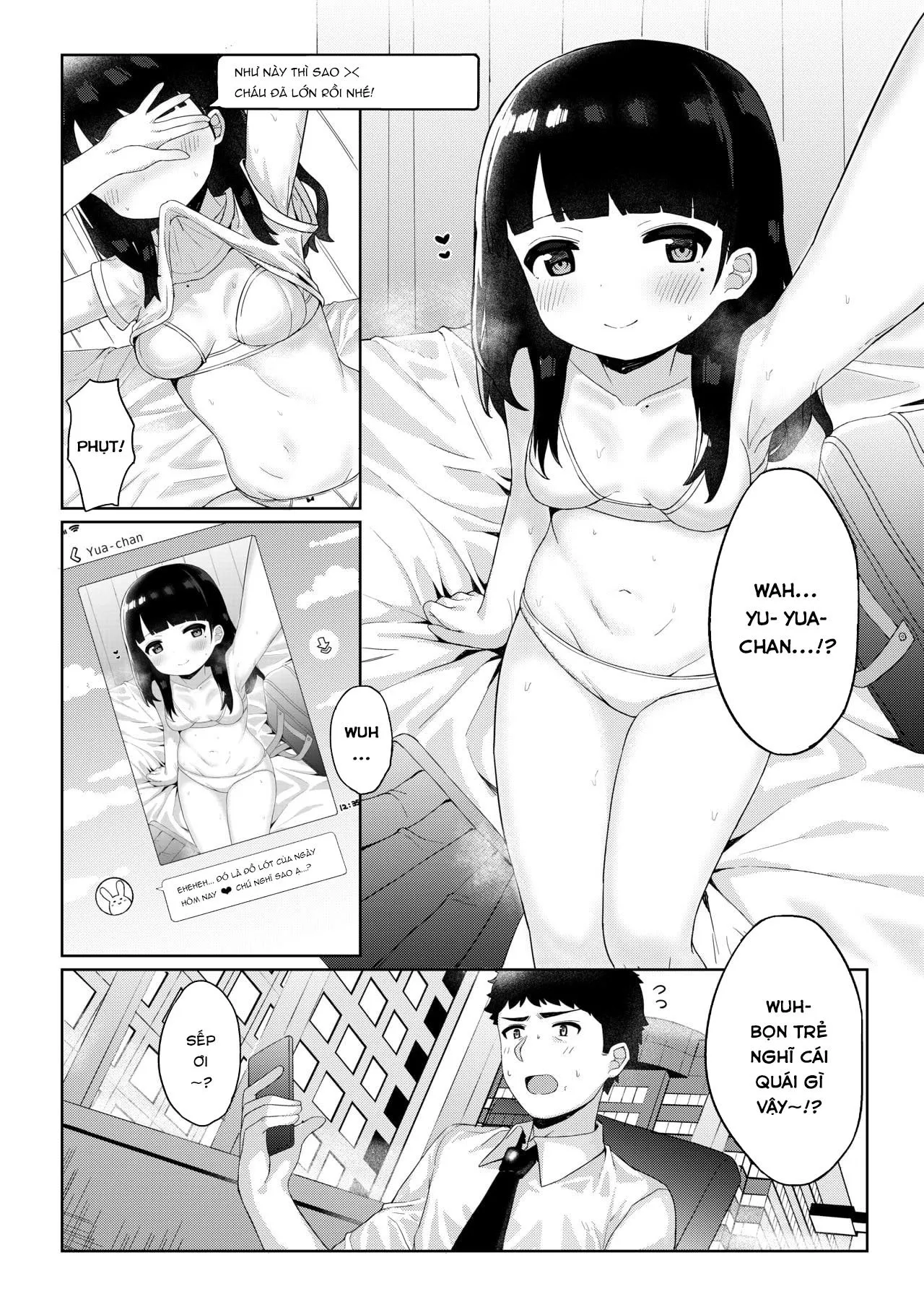 HentaiVN.net - Ảnh 14 - Bí mật tạo ra em bé với bố của bạn [Tomodachi no Otou-san to Naisho de Kozukuri Shichaimashita; 友達のお父さんと内緒で子作りしちゃいました] - Oneshot
