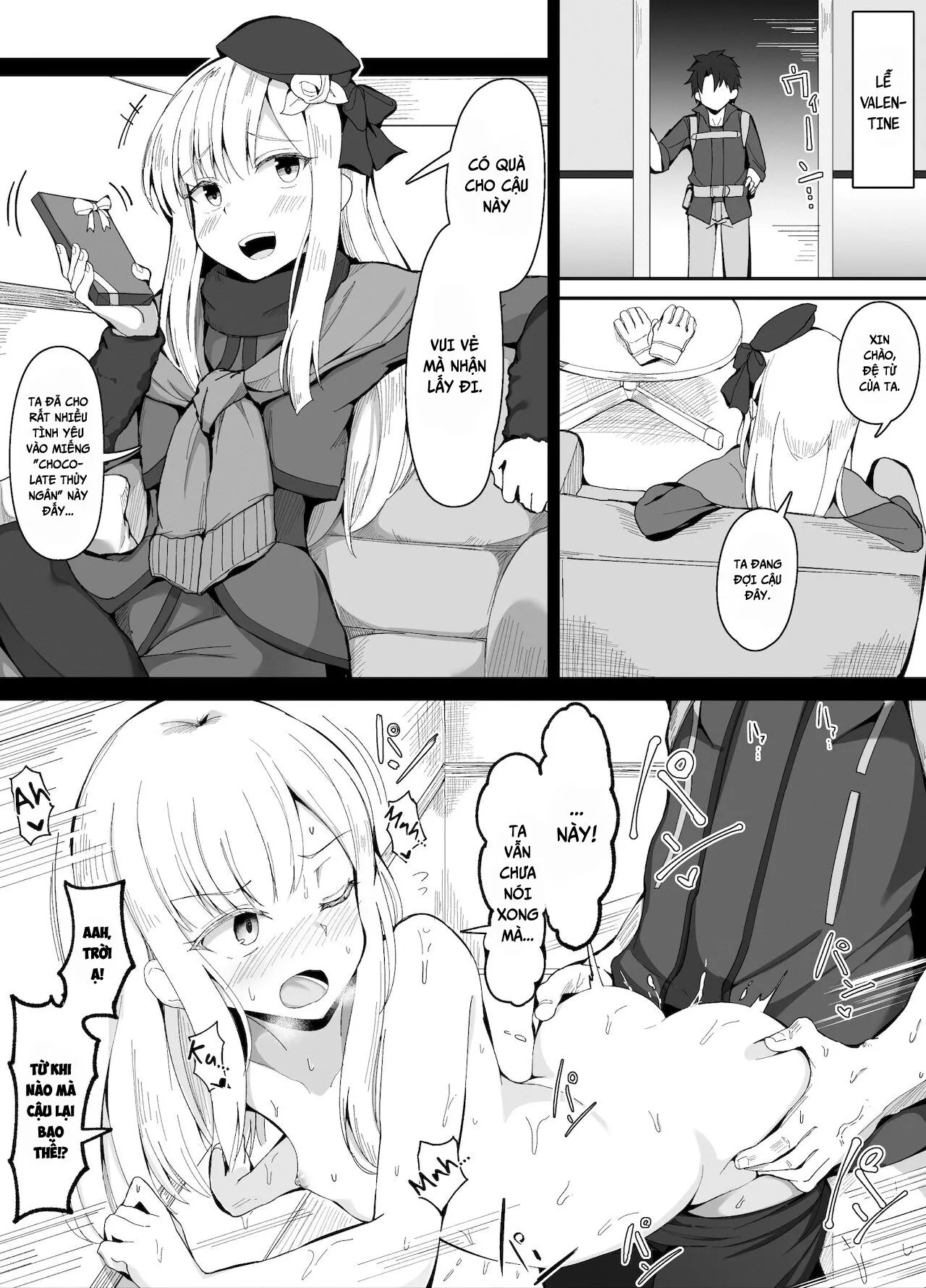 HentaiVN.net - Ảnh 3 - Valentine cùng Reines [Reines Shishou Valentine Hen | Mentor Reines - Valentine's Arc; ライネス師匠・バレンタイン編] - Oneshot