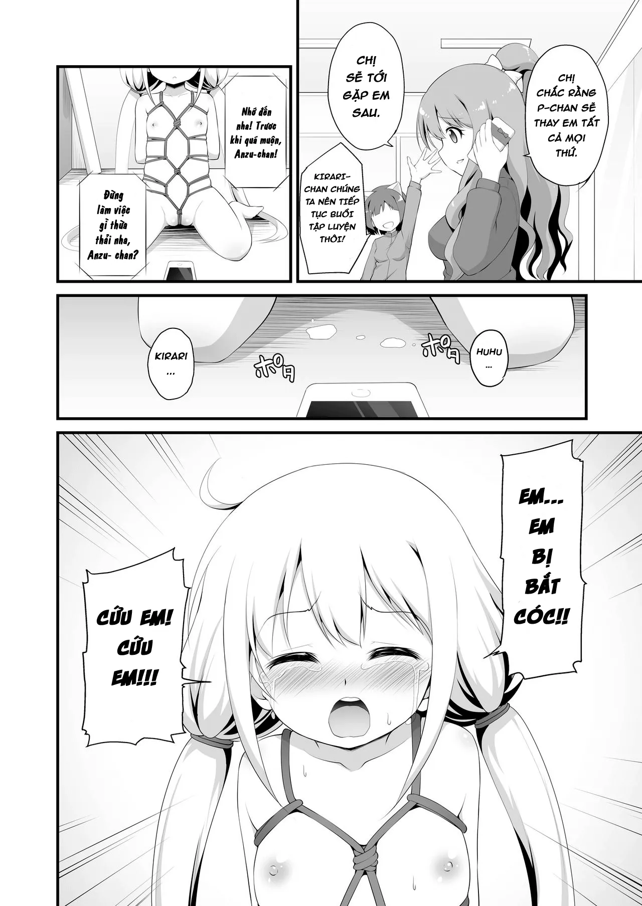 HentaiVN.net - Ảnh 23 - Tôi sẽ bắt cóc Anzu-chan về nhà [Anzu-Chan Omochikaeri] - Oneshot