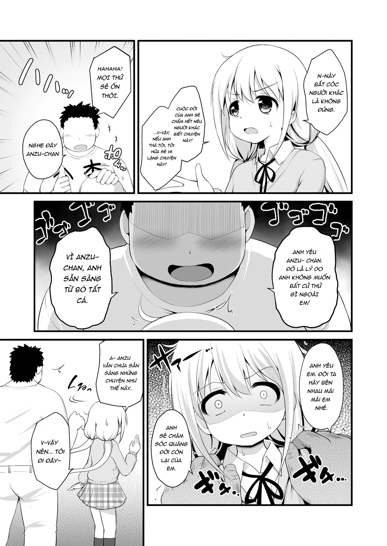 HentaiVN.net - Ảnh 4 - Tôi sẽ bắt cóc Anzu-chan về nhà [Anzu-Chan Omochikaeri] - Oneshot