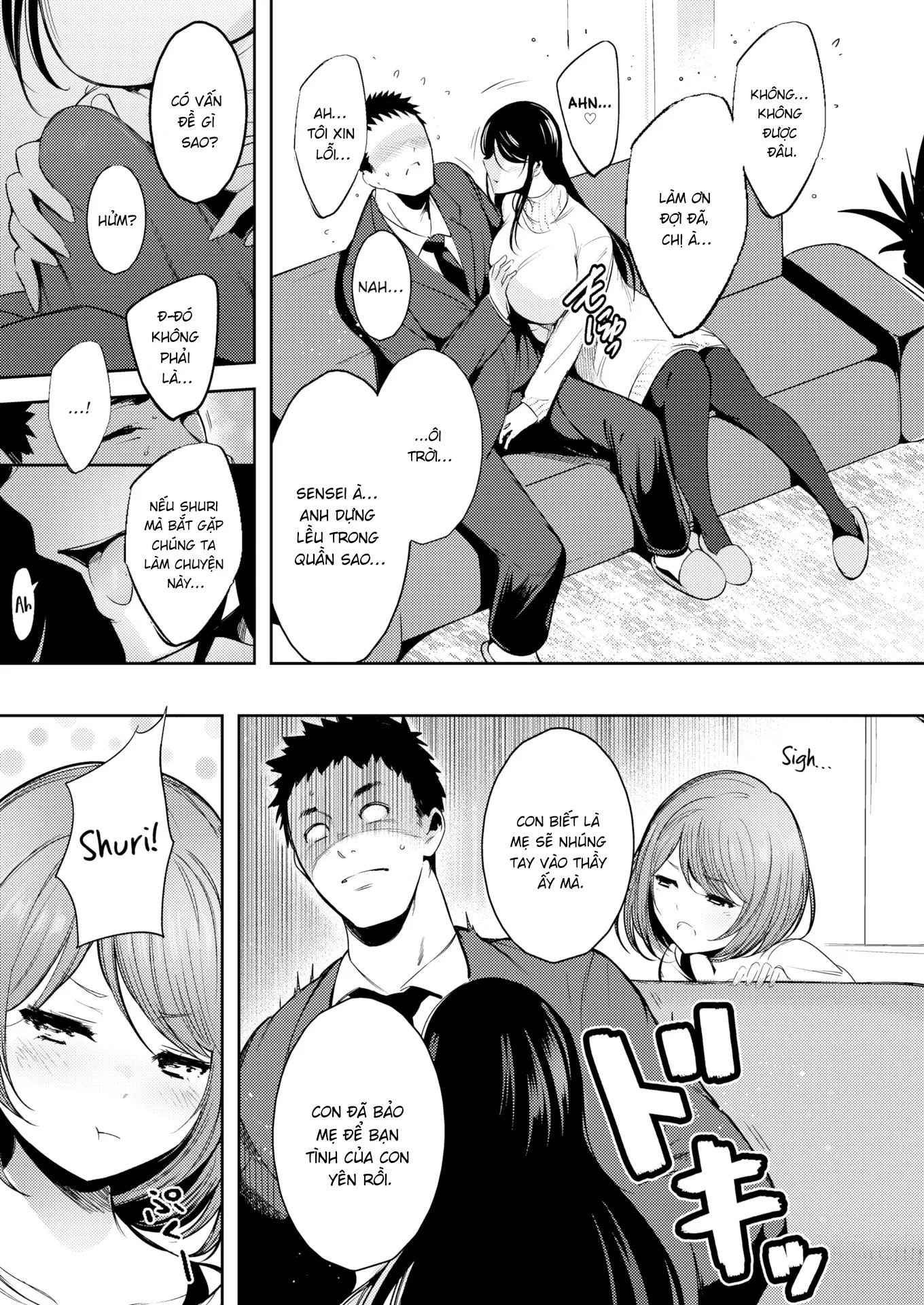 HentaiVN.net - Ảnh 10 - Mối quan hệ mập mờ của nhà Sakiba - Oneshot.