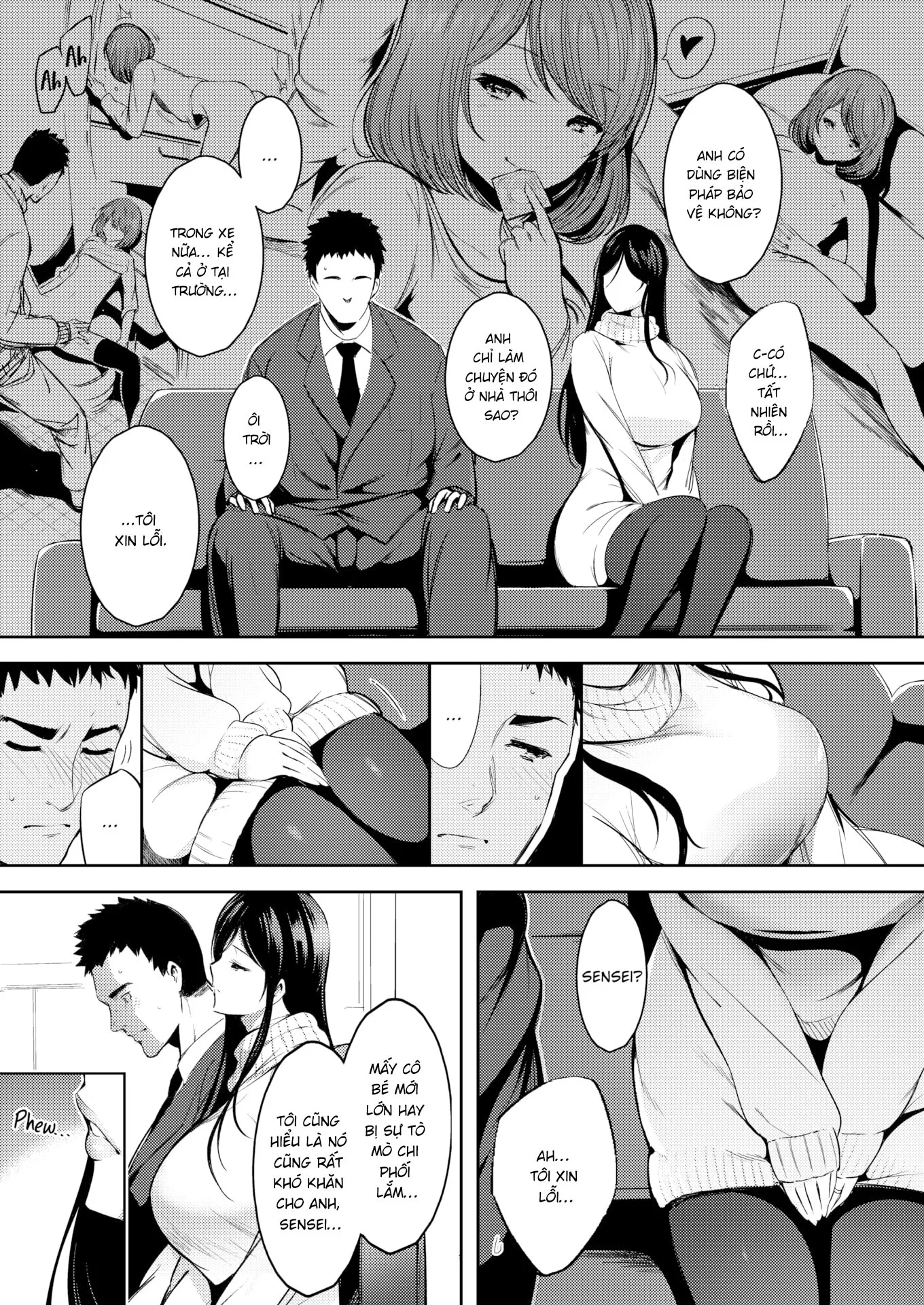 HentaiVN.net - Ảnh 8 - Mối quan hệ mập mờ của nhà Sakiba - Oneshot.
