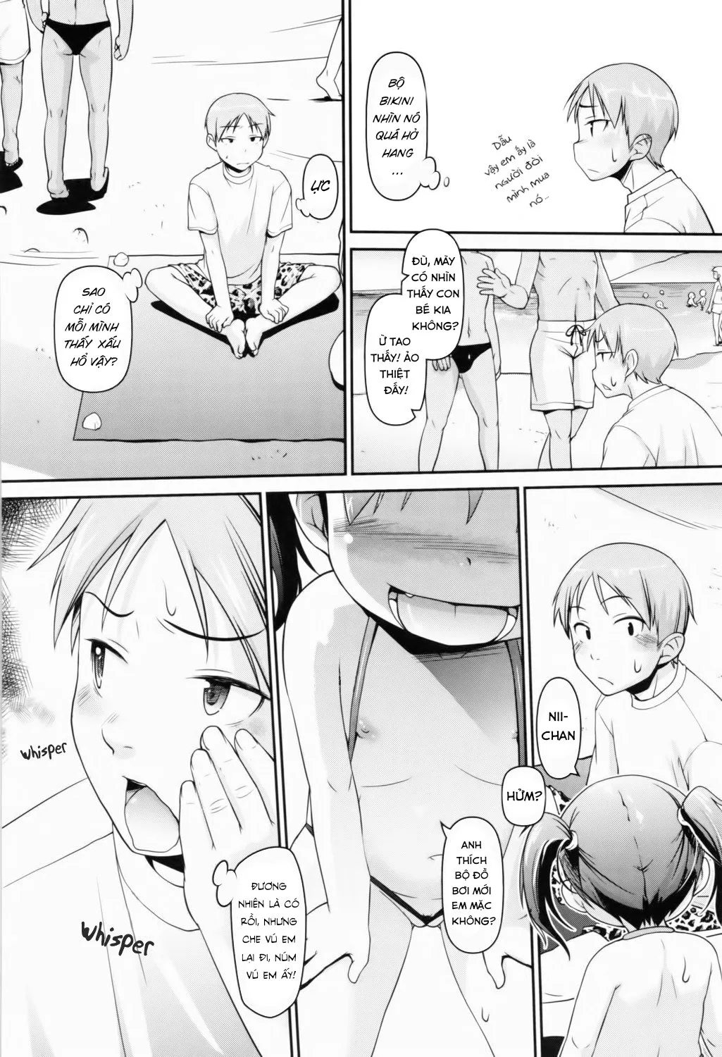 HentaiVN.net - Ảnh 3 - Summer Ecchi at the Beach [Natsu no Umibe de Ecchi Shiyou] - Oneshot
