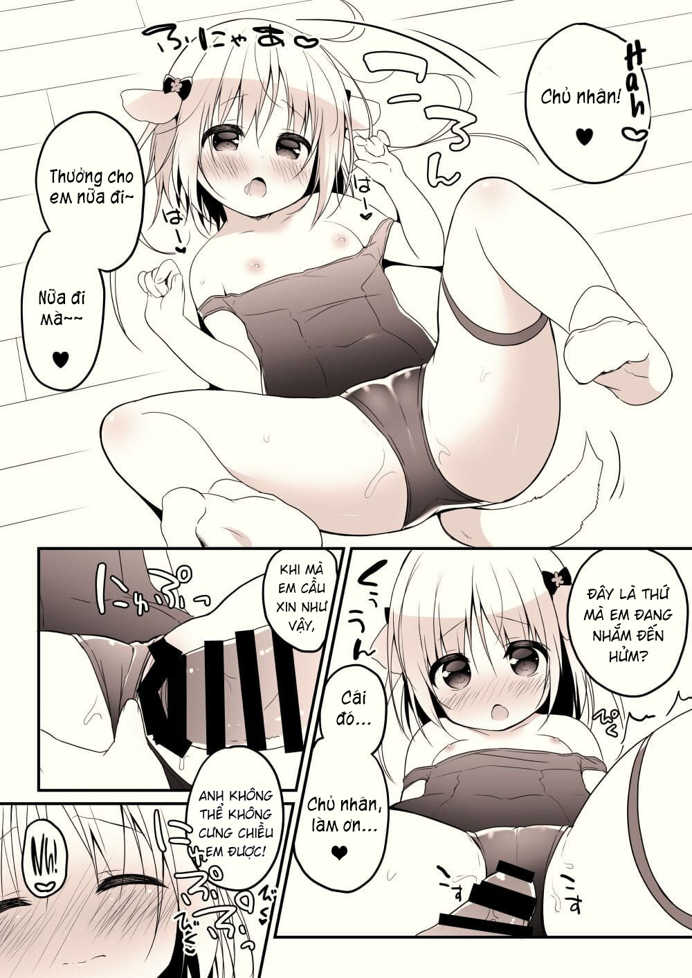 HentaiVN.net - Ảnh 6 - I ♥ Goshujiiiiiiiiiiiin!! [I ♥ Masteeeeeer!!] - Oneshot