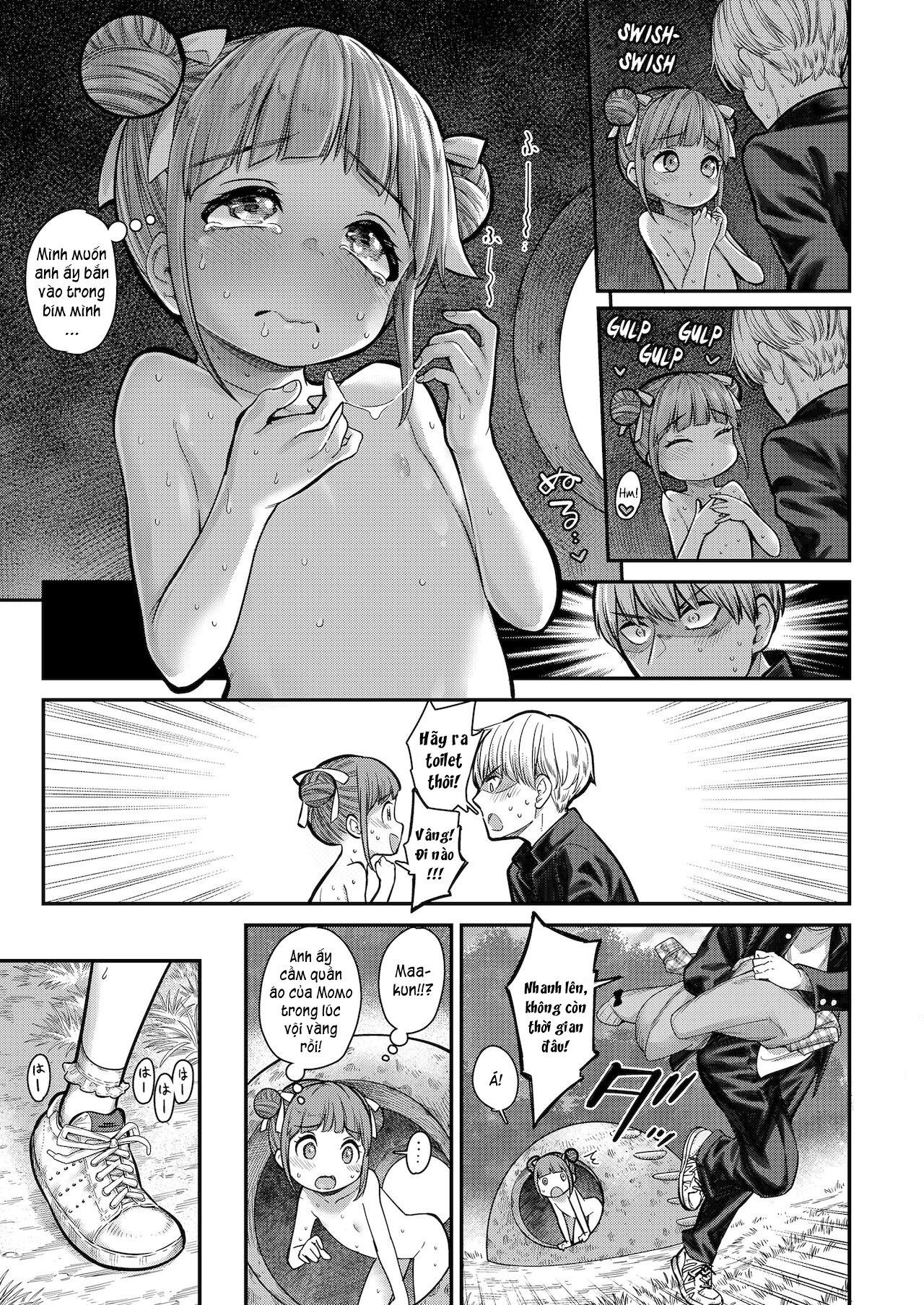 HentaiVN.net - Ảnh 13 - Tình yêu của Momoka [Momoka no Koi] - Oneshot
