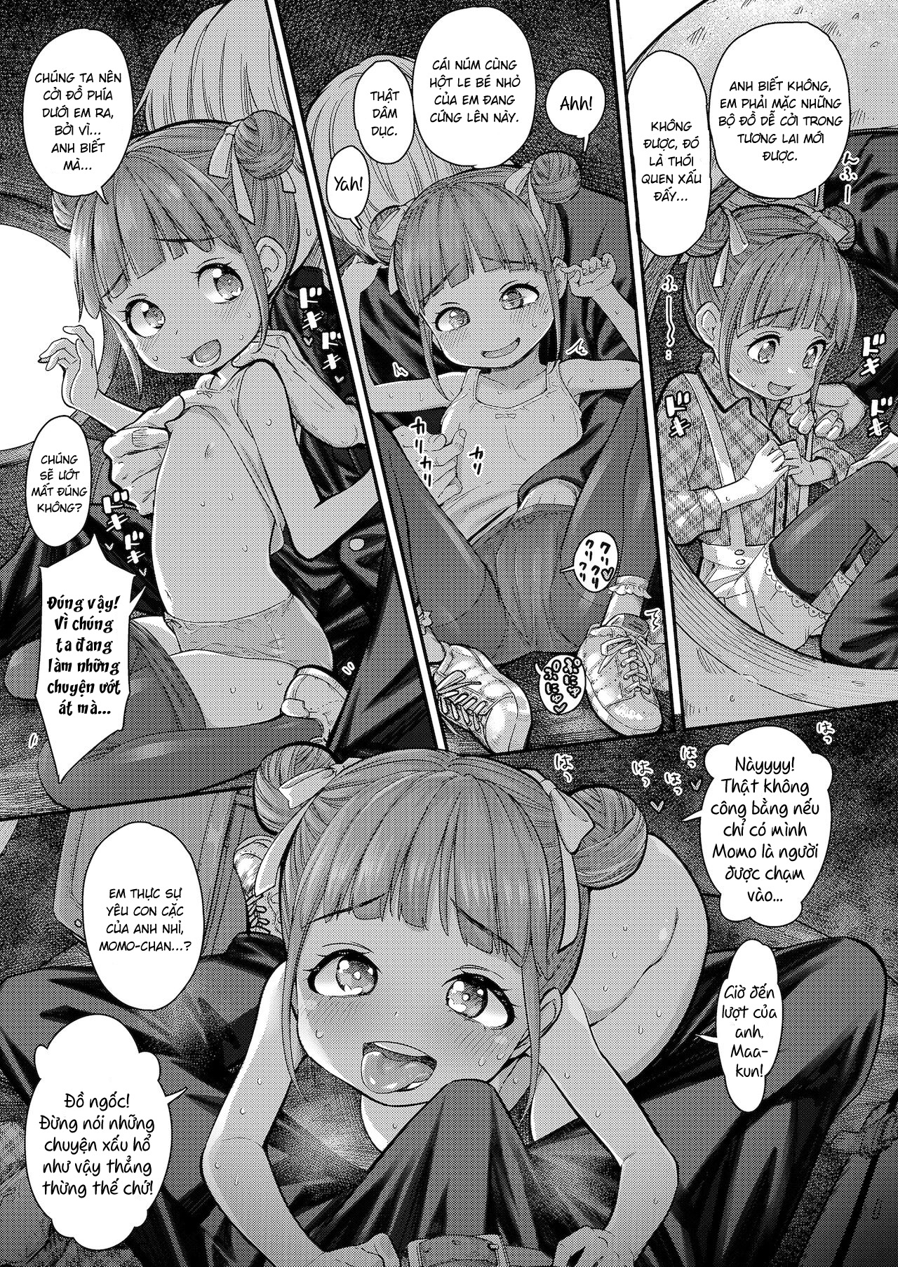 HentaiVN.net - Ảnh 9 - Tình yêu của Momoka [Momoka no Koi] - Oneshot