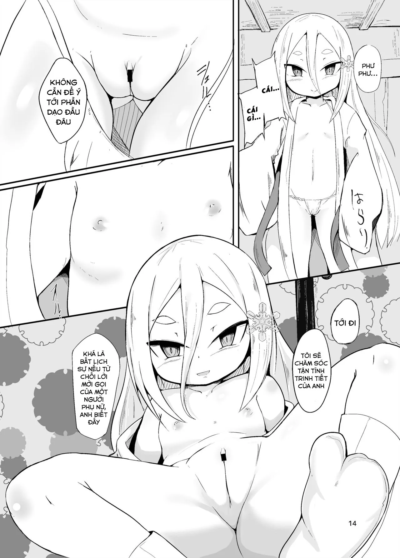 HentaiVN.net - Ảnh 13 - Shirayuki Youhi no Hanayome [The Bewitching Snow White Bride] - Chapter Cô dâu