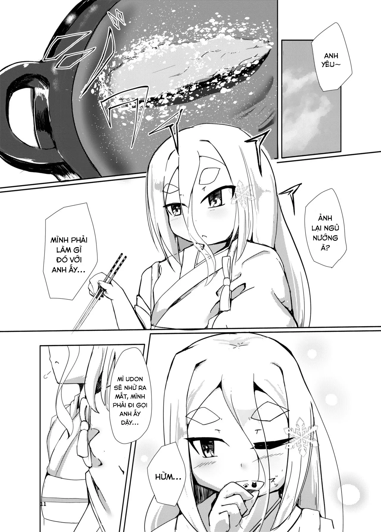 HentaiVN.net - Ảnh 10 - Shirayuki Youhi no Hanayome [The Bewitching Snow White Bride] - Chapter Vợ