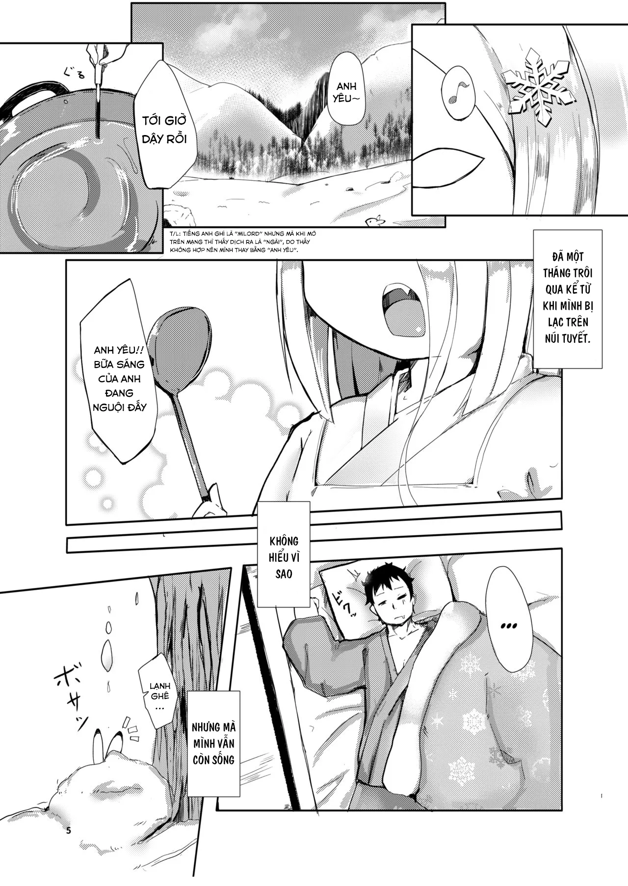 HentaiVN.net - Ảnh 4 - Shirayuki Youhi no Hanayome [The Bewitching Snow White Bride] - Chapter Vợ