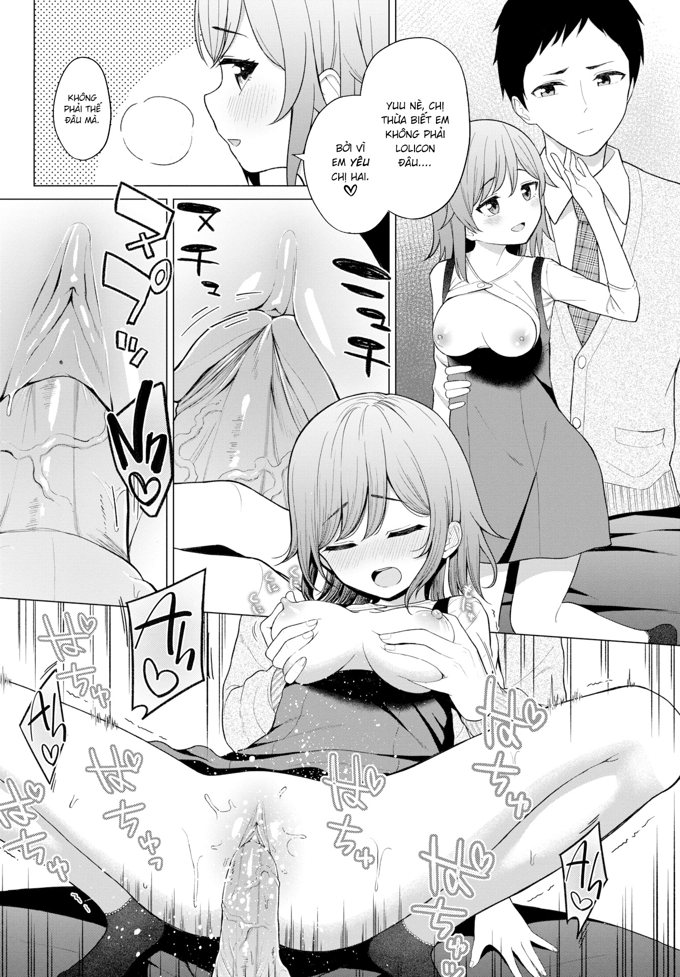 HentaiVN.net - Ảnh 14 - Cô chị bé nhỏ - Oneshot