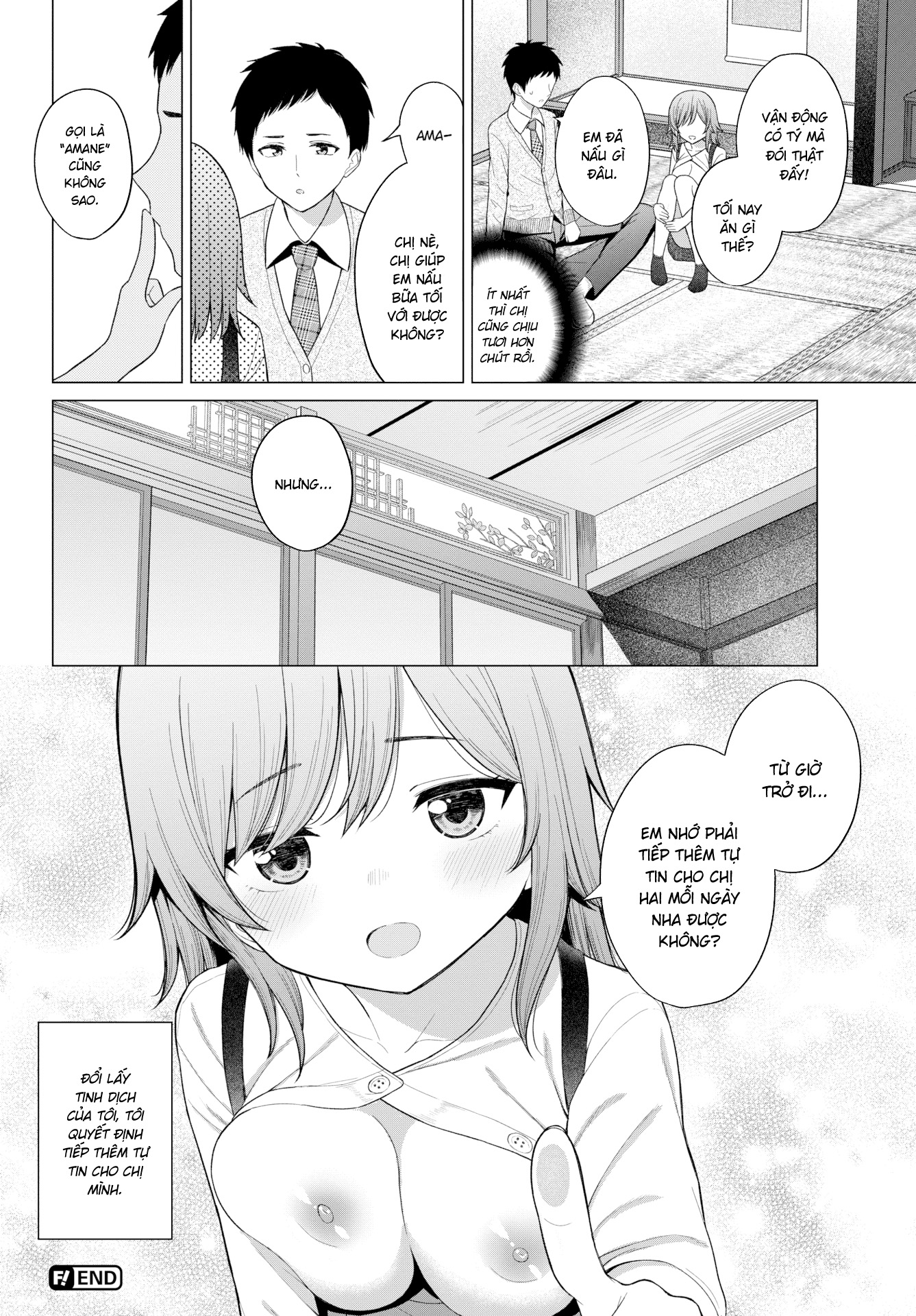 HentaiVN.net - Ảnh 19 - Cô chị bé nhỏ - Oneshot