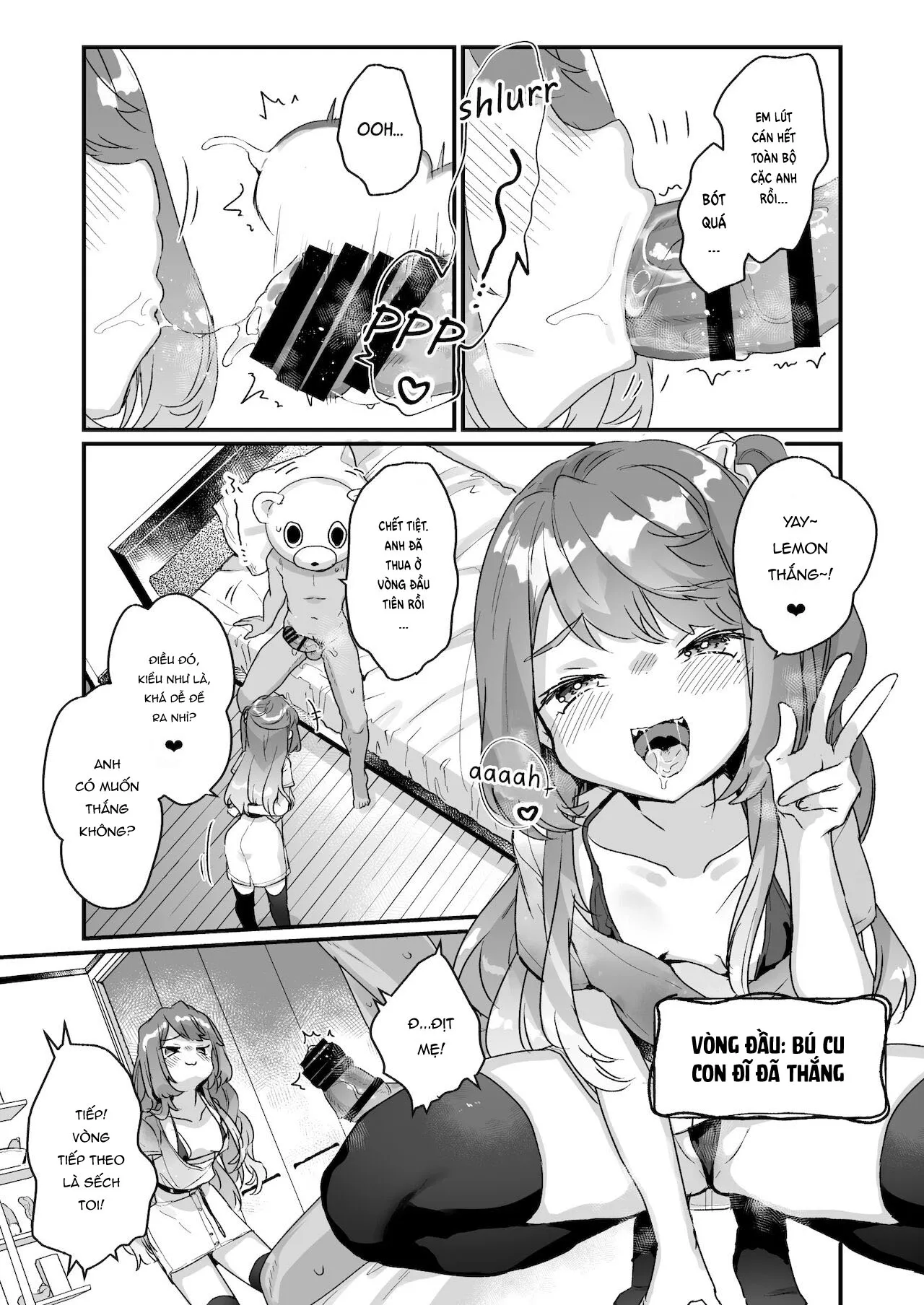 HentaiVN.net - Ảnh 12 - Em sẽ không thất bại trước người lớn đâu!!! [72H Taikyuu Zettai Kuppuku Sengen + Omake; 72 Hours Non-Stop to Make Her Submit + Extras; 72H耐久 絶対屈服宣言+おまけ; 大人だから絶対に敗けないッ!!; Otona Dakara Zettai ni Makenai!!!] - Chap 2: Em sẽ không thất bại trước người lớn đâu!!