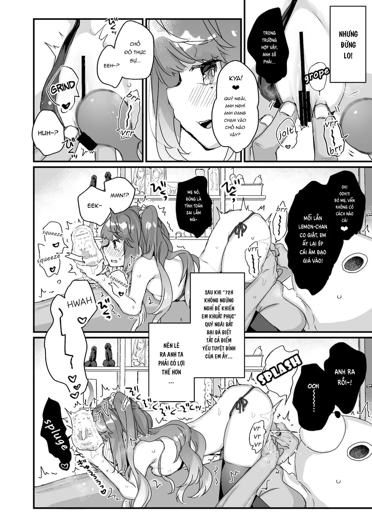 HentaiVN.net - Ảnh 15 - Em sẽ không thất bại trước người lớn đâu!!! [72H Taikyuu Zettai Kuppuku Sengen + Omake; 72 Hours Non-Stop to Make Her Submit + Extras; 72H耐久 絶対屈服宣言+おまけ; 大人だから絶対に敗けないッ!!; Otona Dakara Zettai ni Makenai!!!] - Chap 2: Em sẽ không thất bại trước người lớn đâu!!