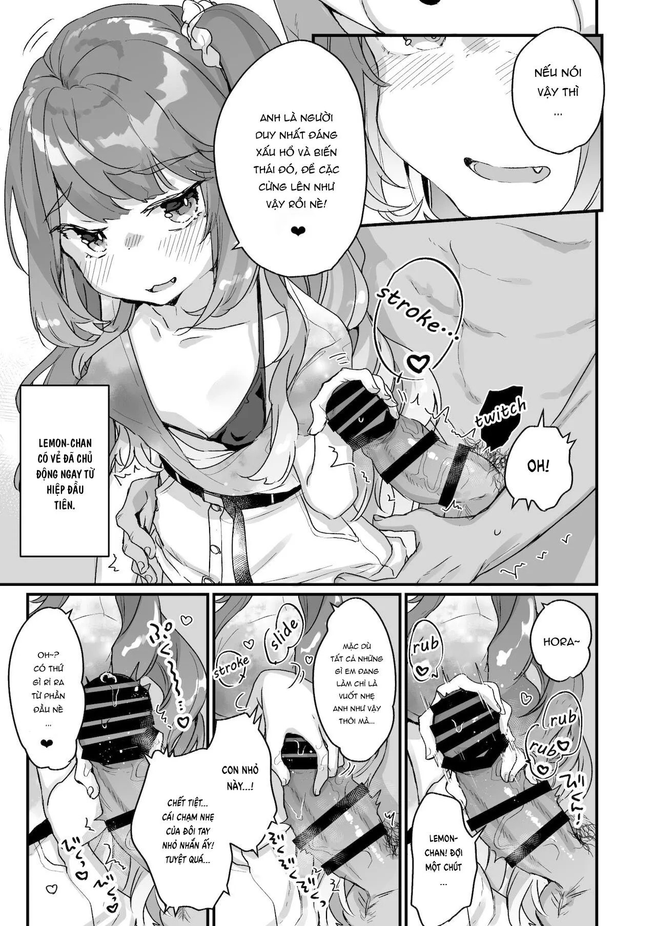 HentaiVN.net - Ảnh 8 - Em sẽ không thất bại trước người lớn đâu!!! [72H Taikyuu Zettai Kuppuku Sengen + Omake; 72 Hours Non-Stop to Make Her Submit + Extras; 72H耐久 絶対屈服宣言+おまけ; 大人だから絶対に敗けないッ!!; Otona Dakara Zettai ni Makenai!!!] - Chap 2: Em sẽ không thất bại trước người lớn đâu!!