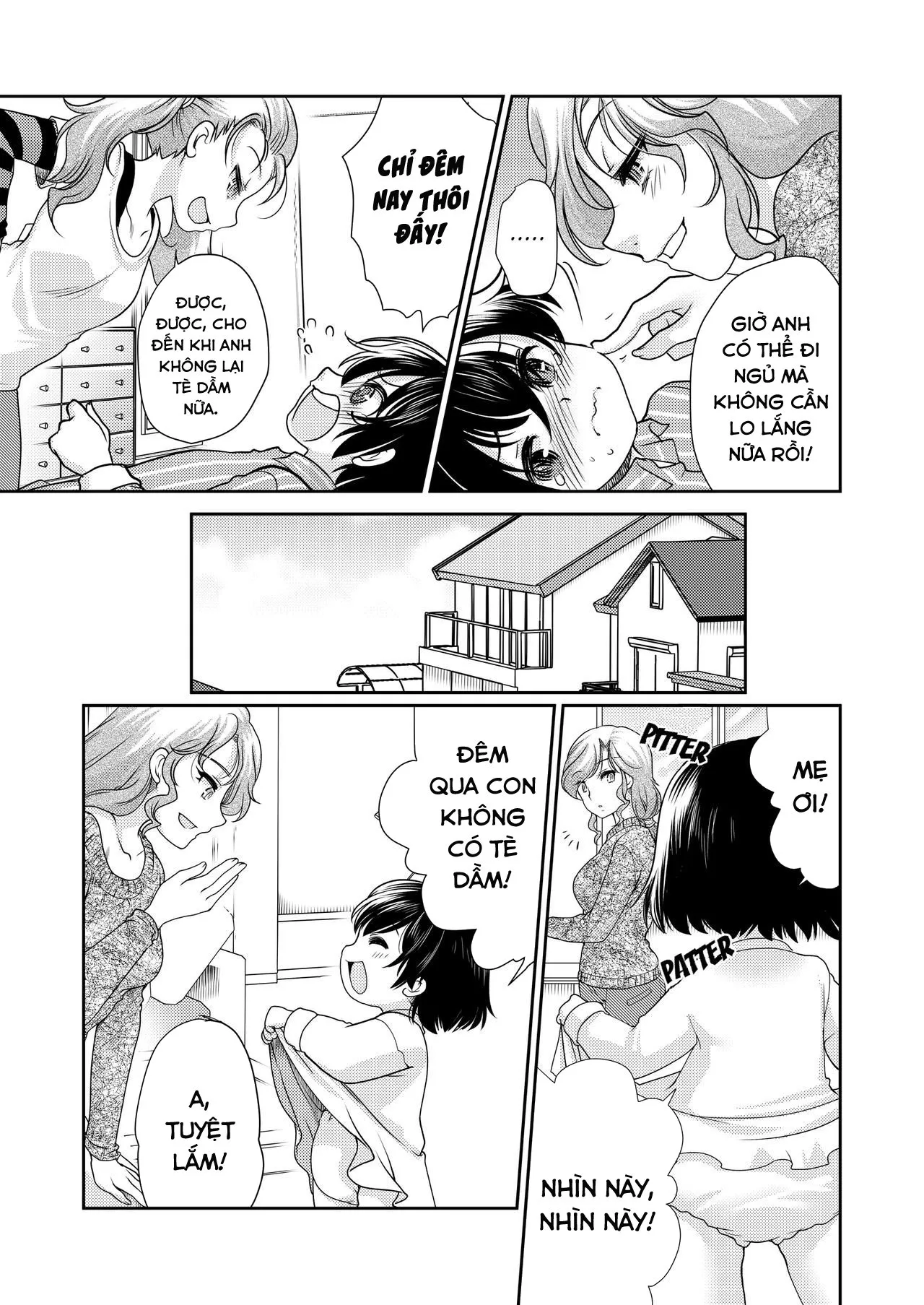 HentaiVN.net - Ảnh 13 - Papa o Sodate Naosou!! | Let's Retrain Daddy!! [パパを育てなおそう!!] - Oneshot