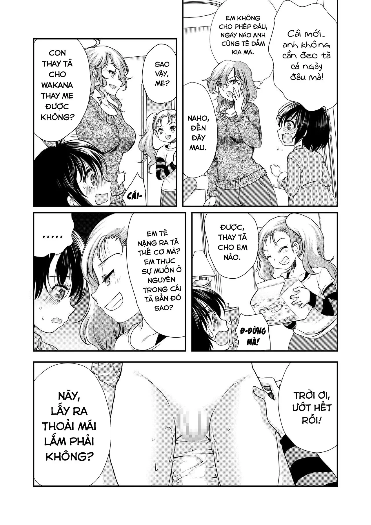 HentaiVN.net - Ảnh 15 - Papa o Sodate Naosou!! | Let's Retrain Daddy!! [パパを育てなおそう!!] - Oneshot