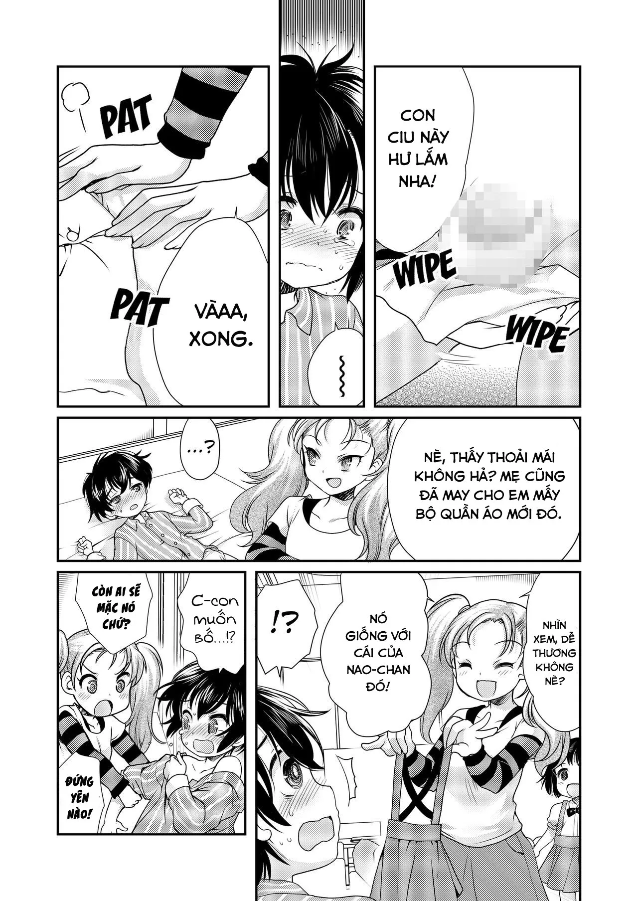 HentaiVN.net - Ảnh 16 - Papa o Sodate Naosou!! | Let's Retrain Daddy!! [パパを育てなおそう!!] - Oneshot