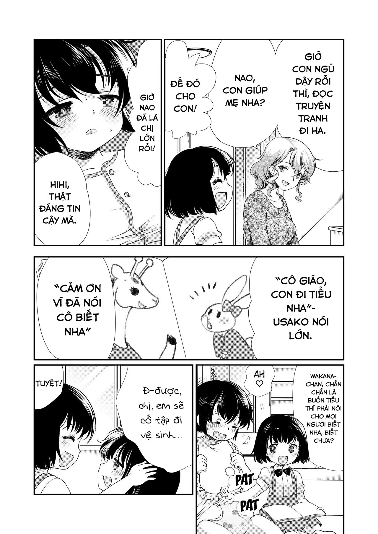 HentaiVN.net - Ảnh 23 - Papa o Sodate Naosou!! | Let's Retrain Daddy!! [パパを育てなおそう!!] - Oneshot