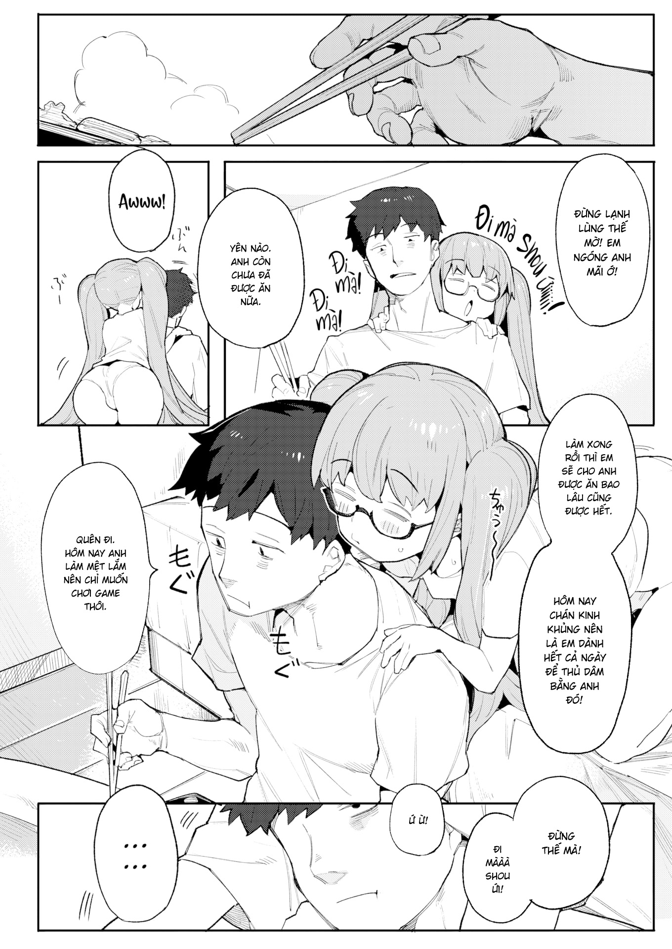 HentaiVN.net - Ảnh 2 - Mừng anh về nhà - Oneshot