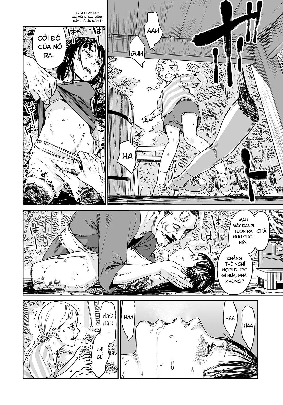 HentaiVN.net - Ảnh 14 - Ngọn núi của vị thần Oogetsuhime. [Oogetsuhime no Yama; Oogetsuhime no Yama | The Mountain of Amputee Princesses] - Oneshot