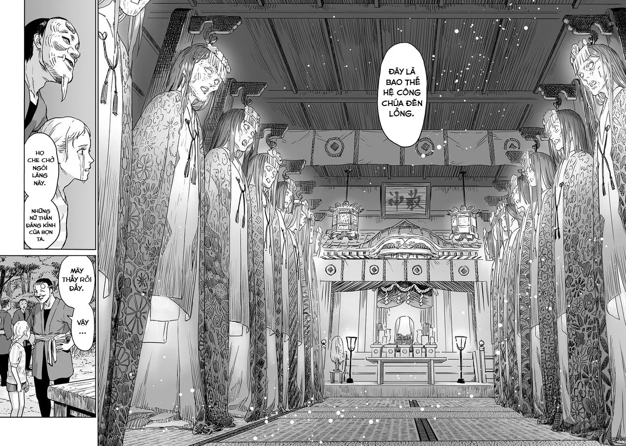 HentaiVN.net - Ảnh 26 - Ngọn núi của vị thần Oogetsuhime. [Oogetsuhime no Yama; Oogetsuhime no Yama | The Mountain of Amputee Princesses] - Oneshot