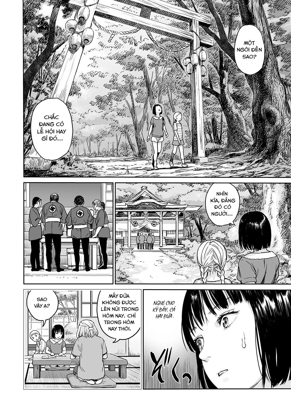 HentaiVN.net - Ảnh 7 - Ngọn núi của vị thần Oogetsuhime. [Oogetsuhime no Yama; Oogetsuhime no Yama | The Mountain of Amputee Princesses] - Oneshot