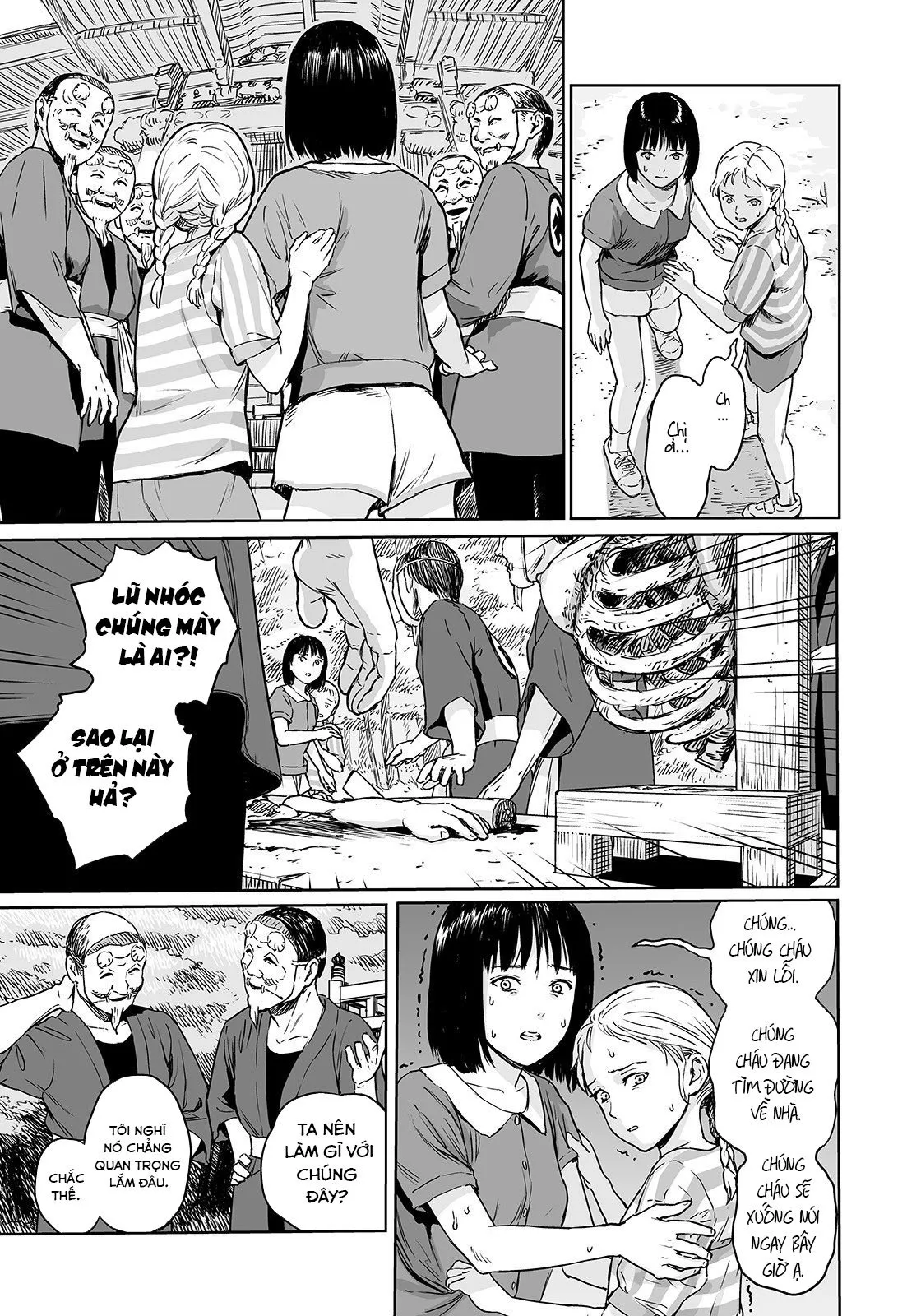 HentaiVN.net - Ảnh 9 - Ngọn núi của vị thần Oogetsuhime. [Oogetsuhime no Yama; Oogetsuhime no Yama | The Mountain of Amputee Princesses] - Oneshot