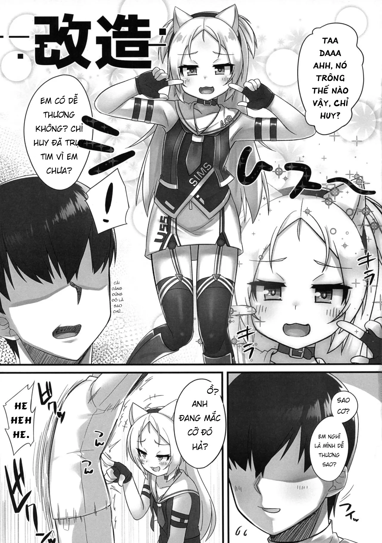 HentaiVN.net - Ảnh 3 - Shikikan-saa ~ Kouiu no Suki desho? [指揮官 さ ぁ ～ こ う い う の 好 き で し ょ?] - Oneshot