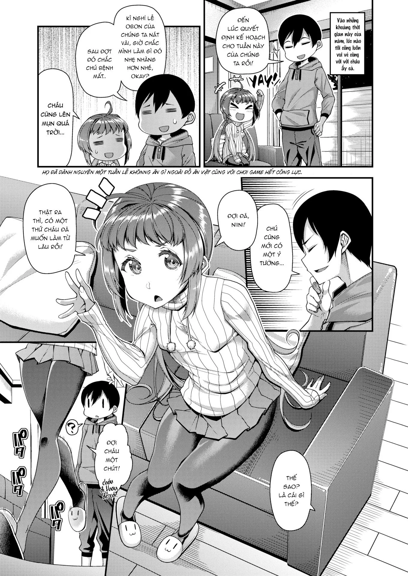 HentaiVN.net - Ảnh 4 - Chú sẽ giúp cháu chứ - Oneshot